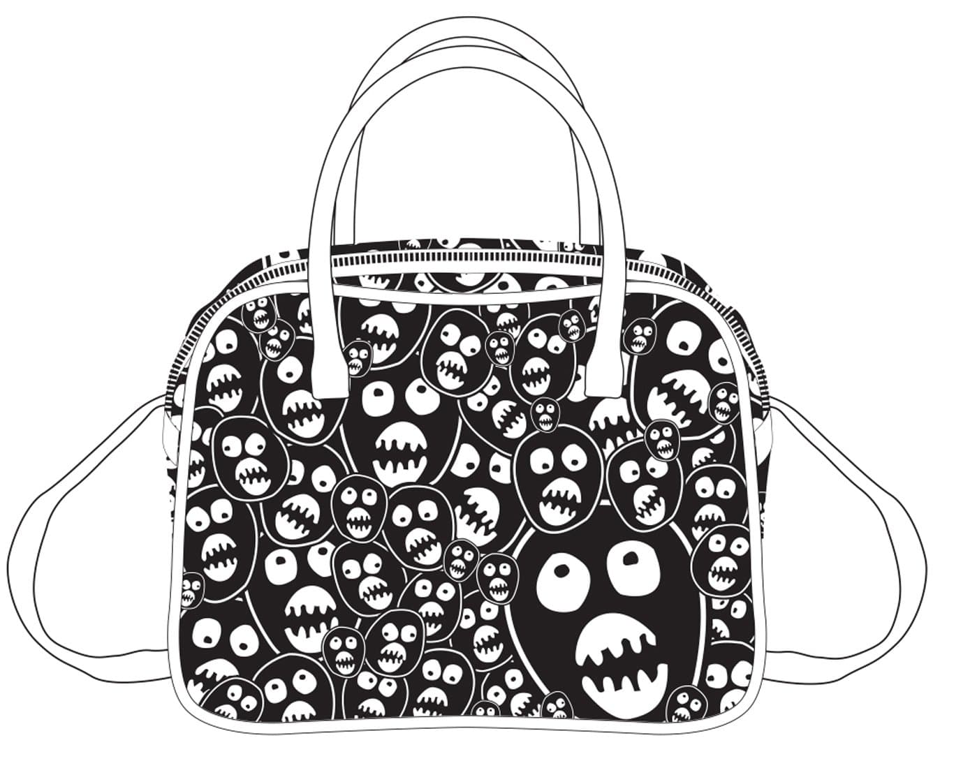 WG Retro Mighty Boosh Overnight Bag