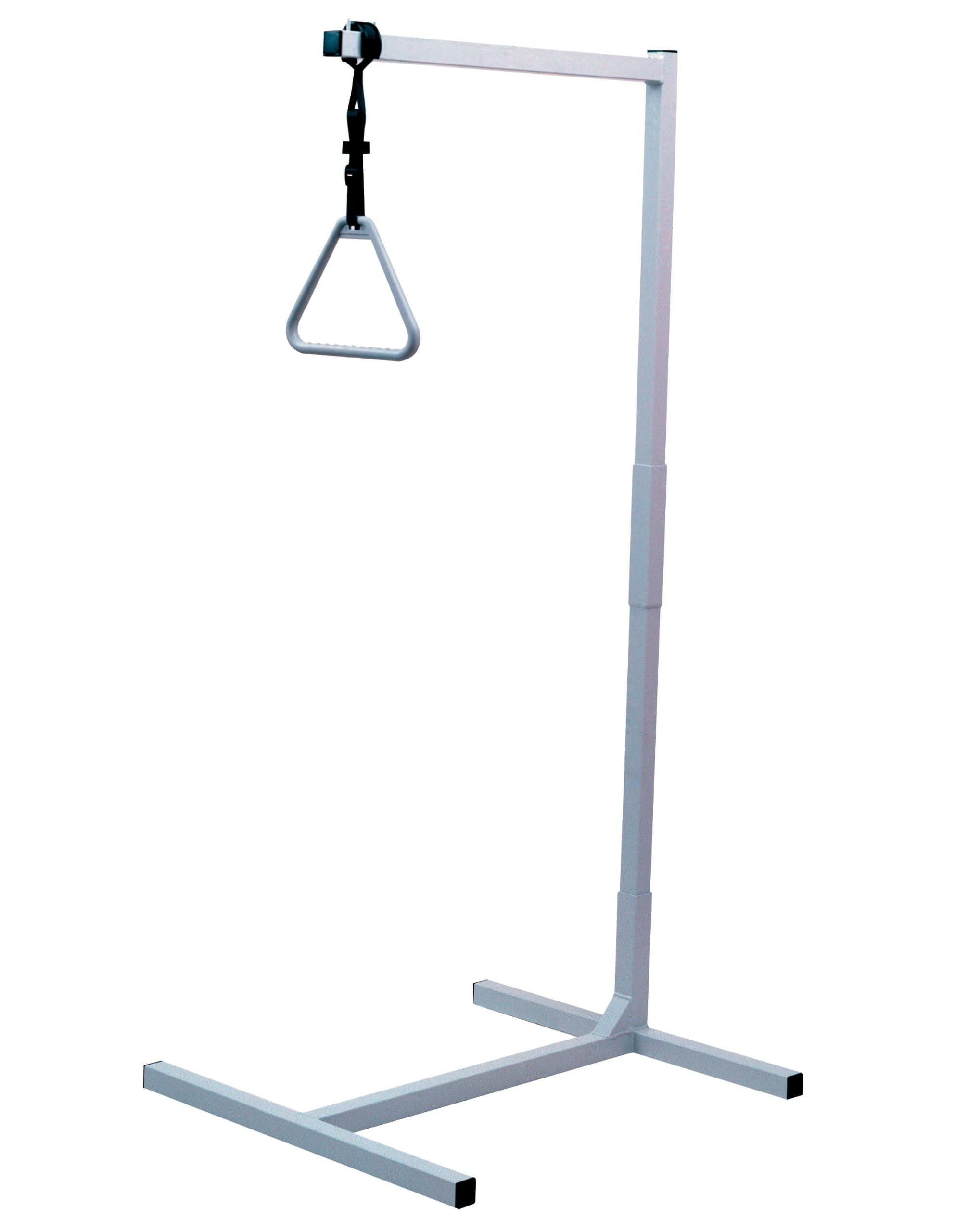 Homecare universal floor stand, bed trapeze bar
