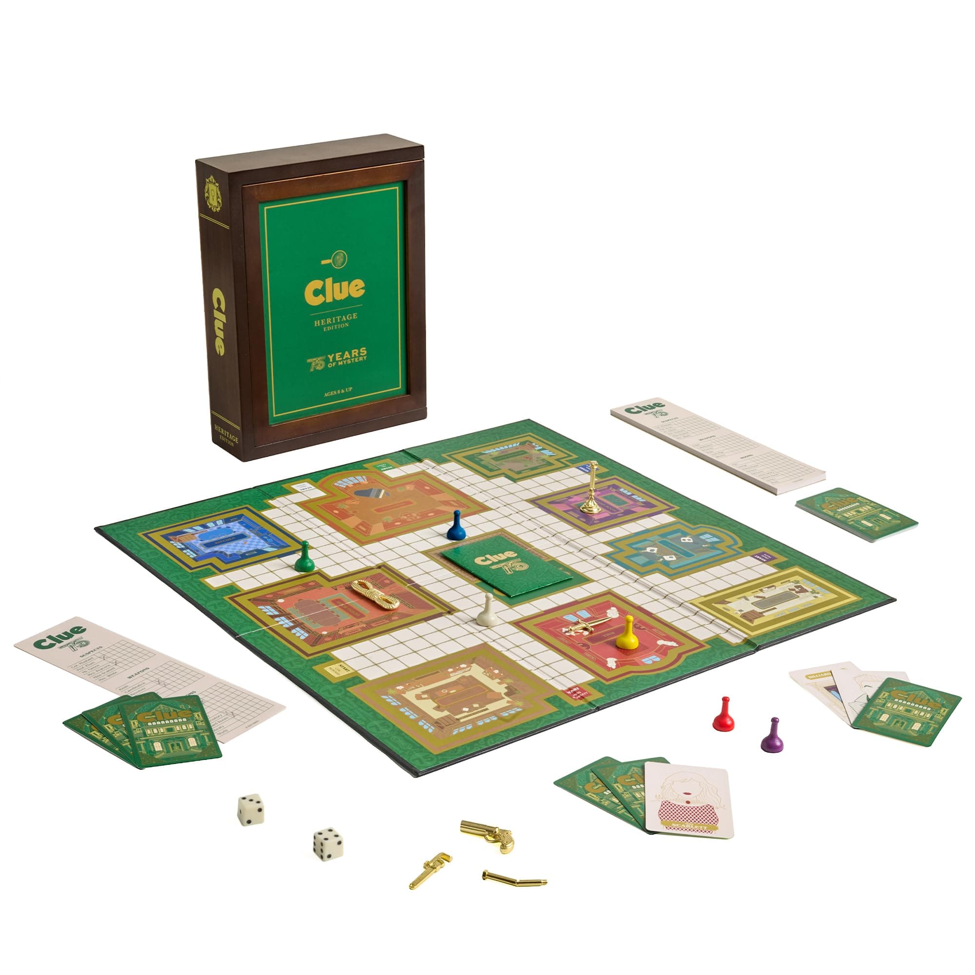 WS Game Company Clue Heritage Edition