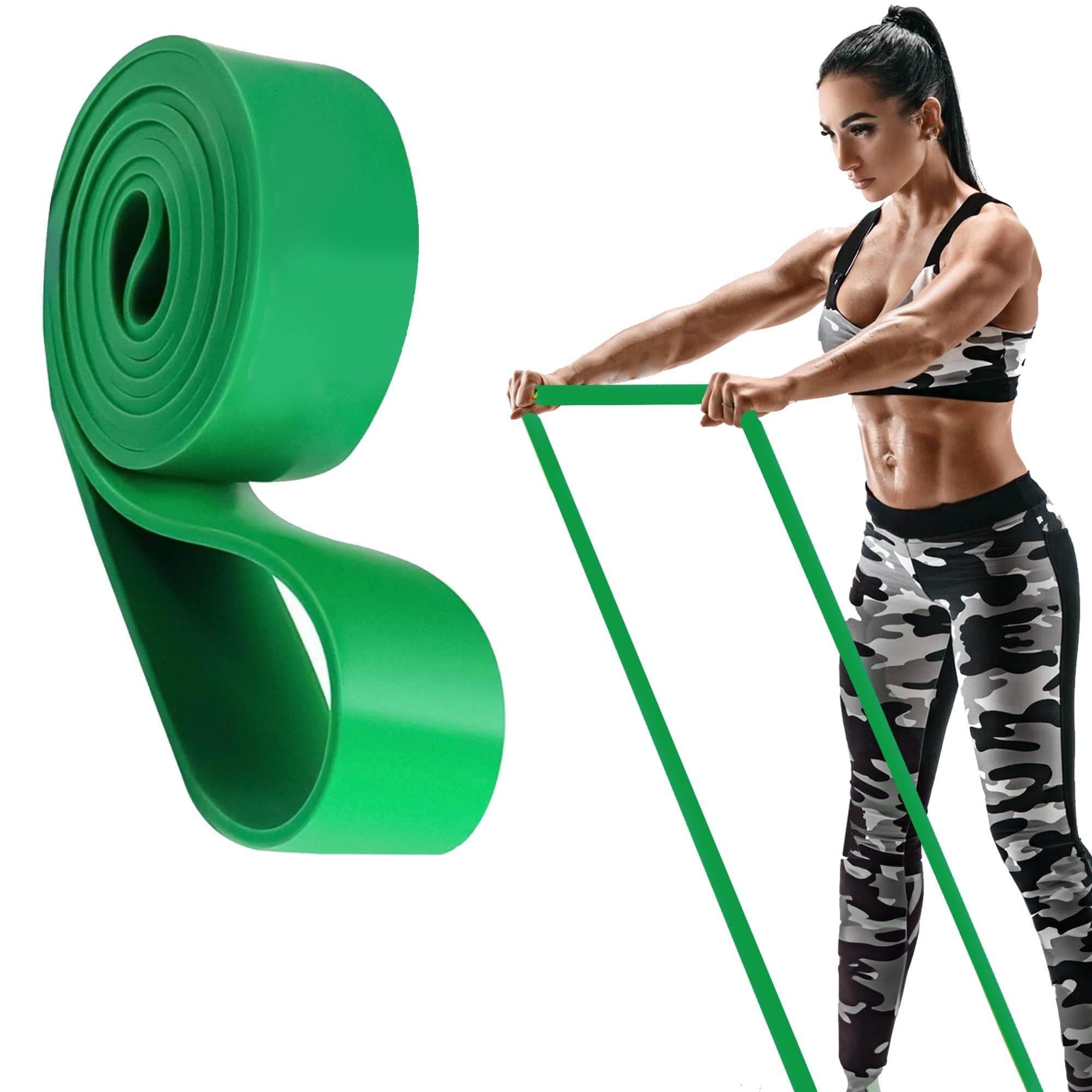 Resistance Bands - Exercise Band Pull Up Assist Bands, Stretch Resistance Band, Exercise bands, Power-lifting Bands for Resistance Training, Ideal for Home Workouts, Physical Therapy
