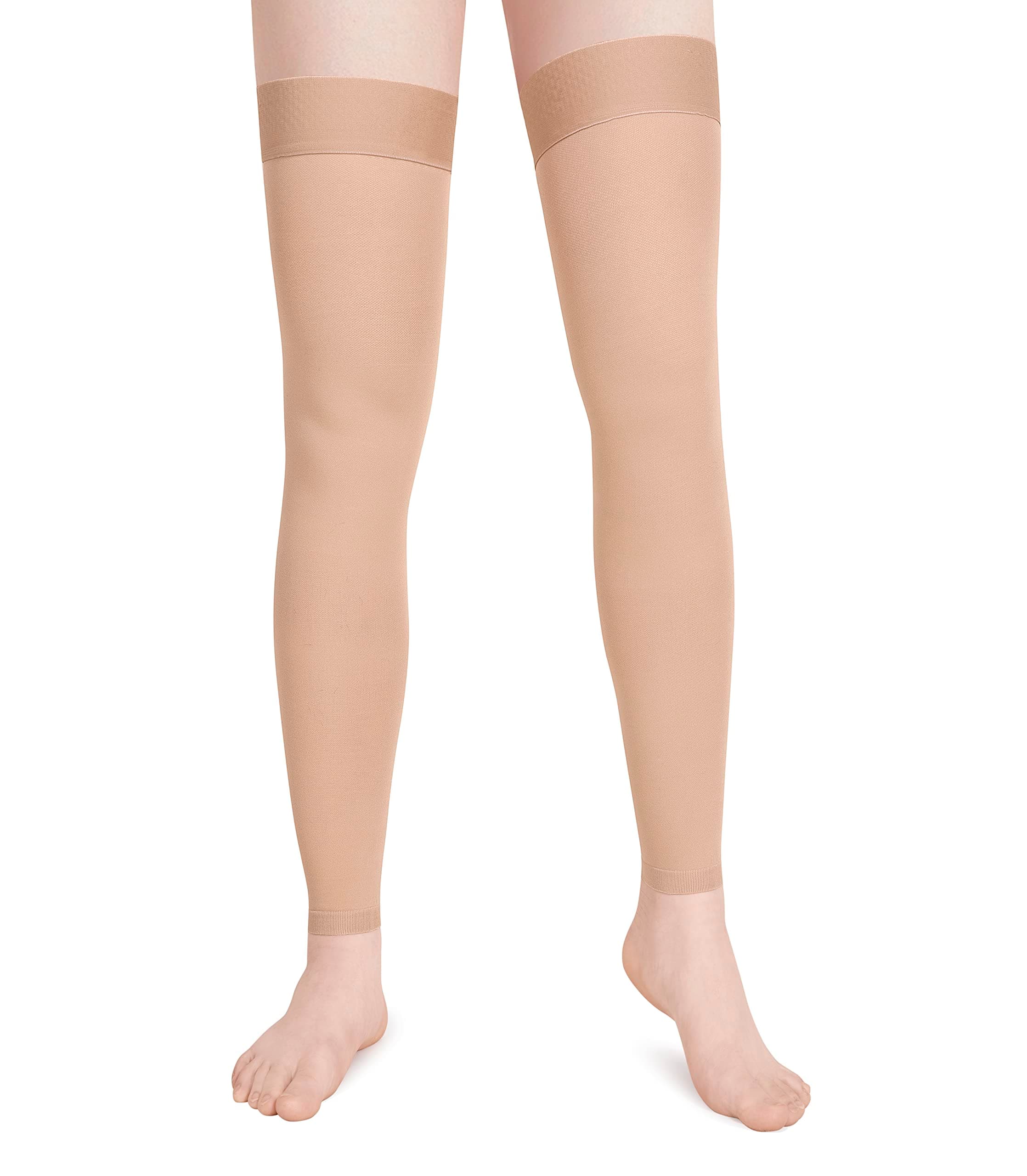DCCDU Thigh High Compression Stockings, Firm Support 20-30 mmHg Gradient Compression Medical Hose for Varicose Veins Swelling