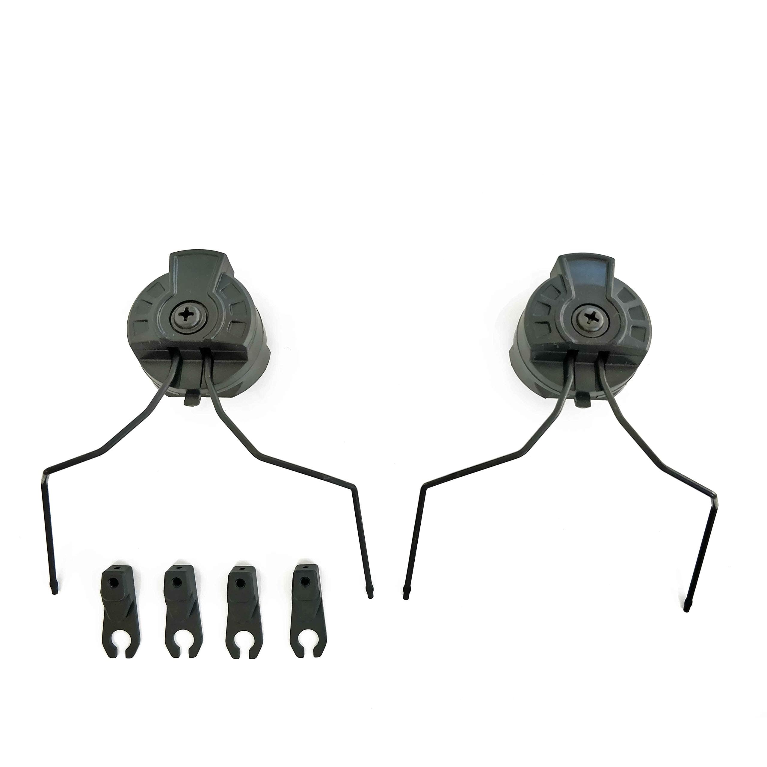 Universal Communication Headset Adapters for Accessory Rail Equipped Tactical Helmets