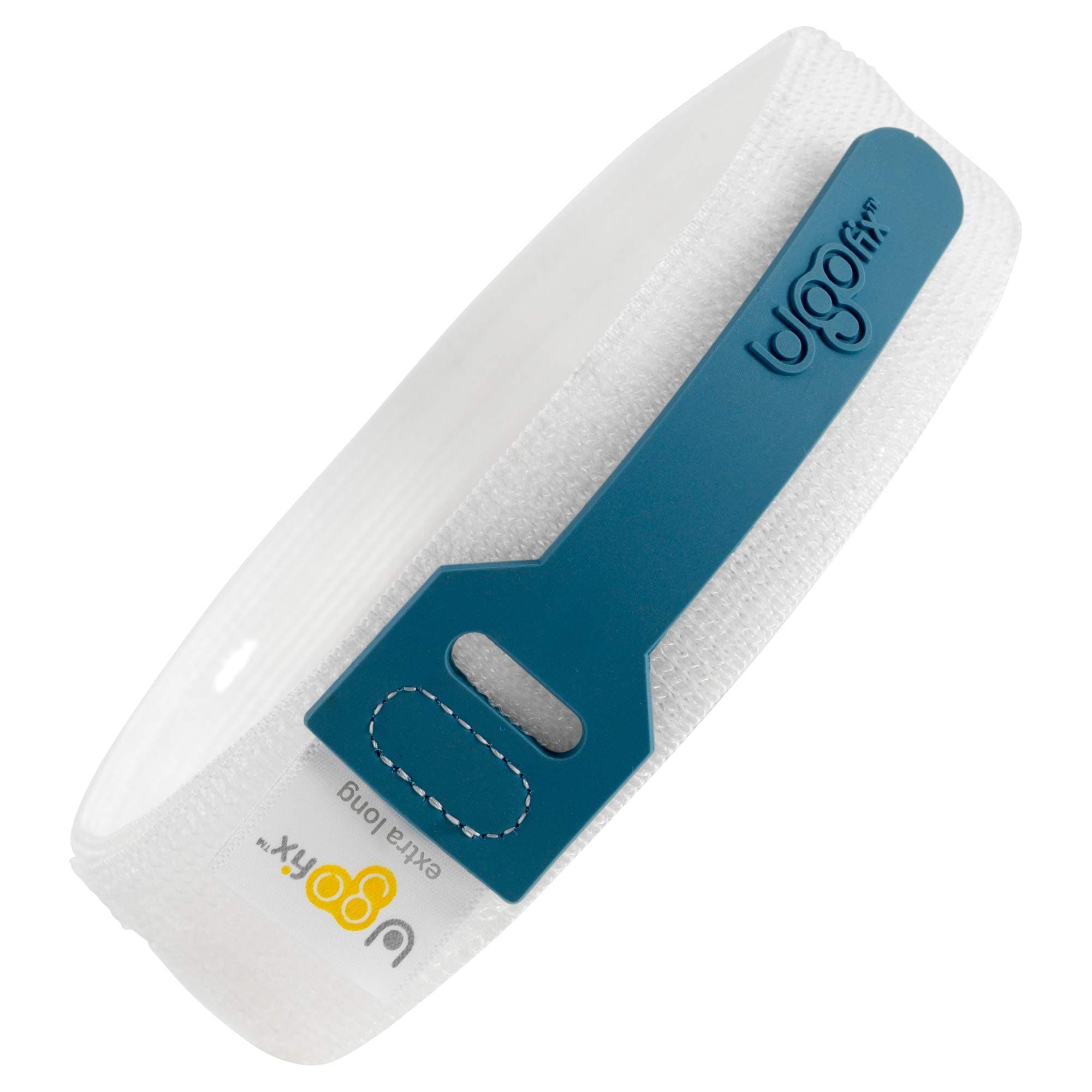 Ugo Fix Catheter Strap (x5) – Medical Catheter Securement Thigh Support Strap/Holder with Anti Slip Silicone Grip - Washable and Reusable (Long - Pack of 5)