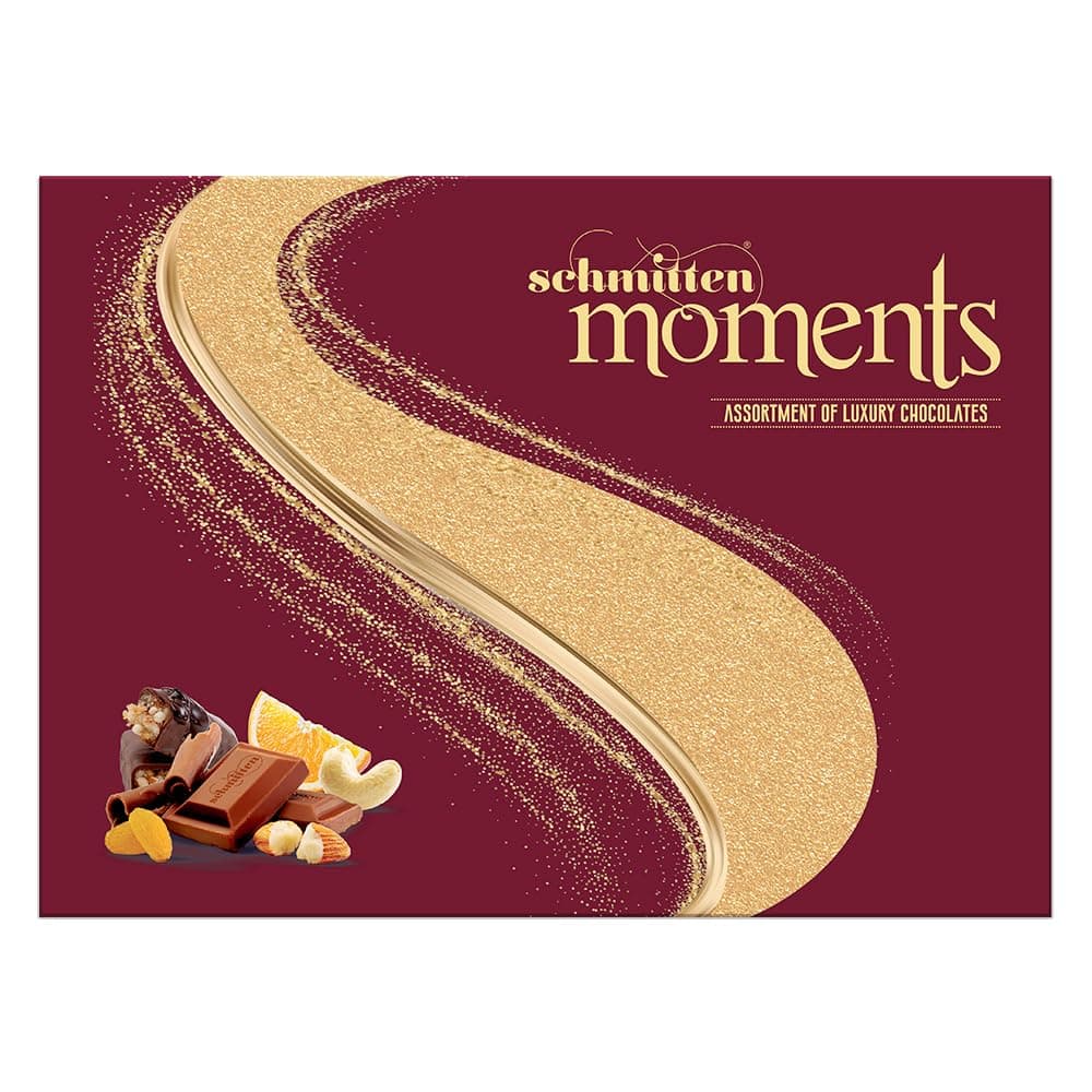 Schmitten Luxury Chocolate Gift Box Pack|Assorted Milk & Dark Chocolate Bars|Premium Selected Ghanian Cocoa Beans|Gift Hamper for your Loved Ones and Valentine's Day,Mania -228 gram