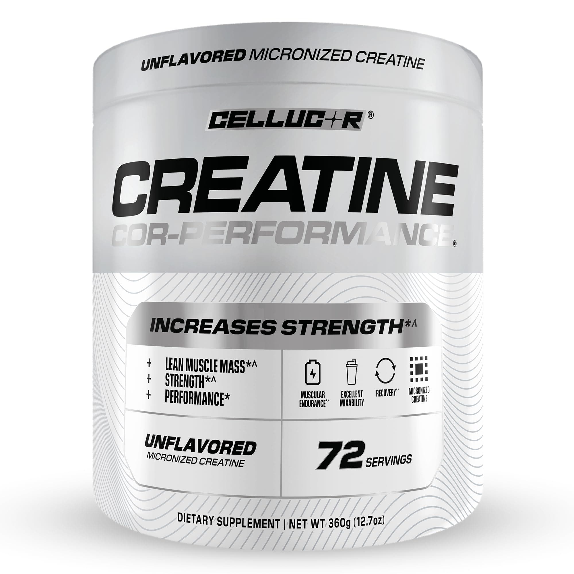 Cor-Performance Creatine Monohydrate for Strength and Muscle Growth, 72 Servings