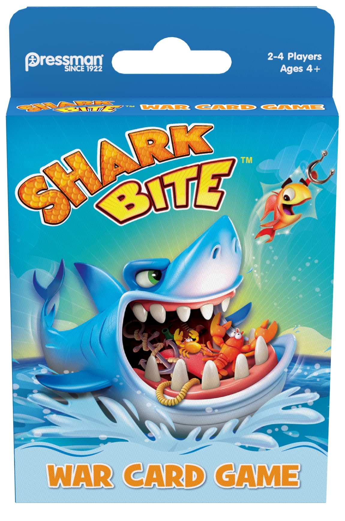 Shark Bite War Card Game - Ages 4 and Up, 2-4 Players