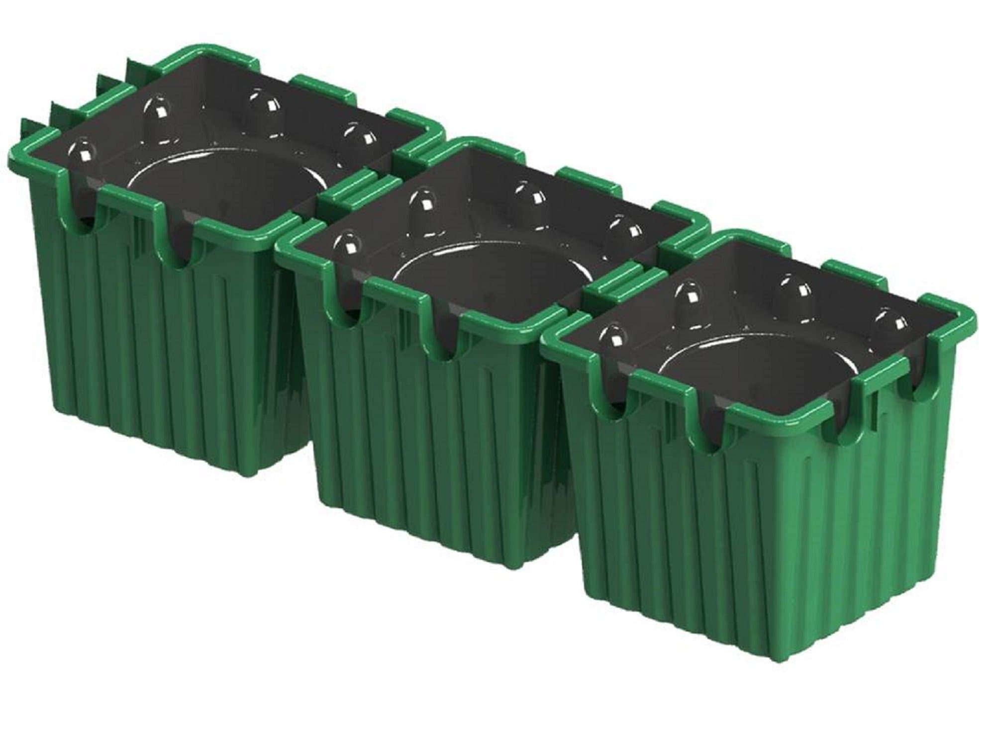 Oasesboxes Automatic Plant Watering System for Potted Plants, Flowers and Shrubs available in a Black, Green and Terracotta with 15 litre capacity