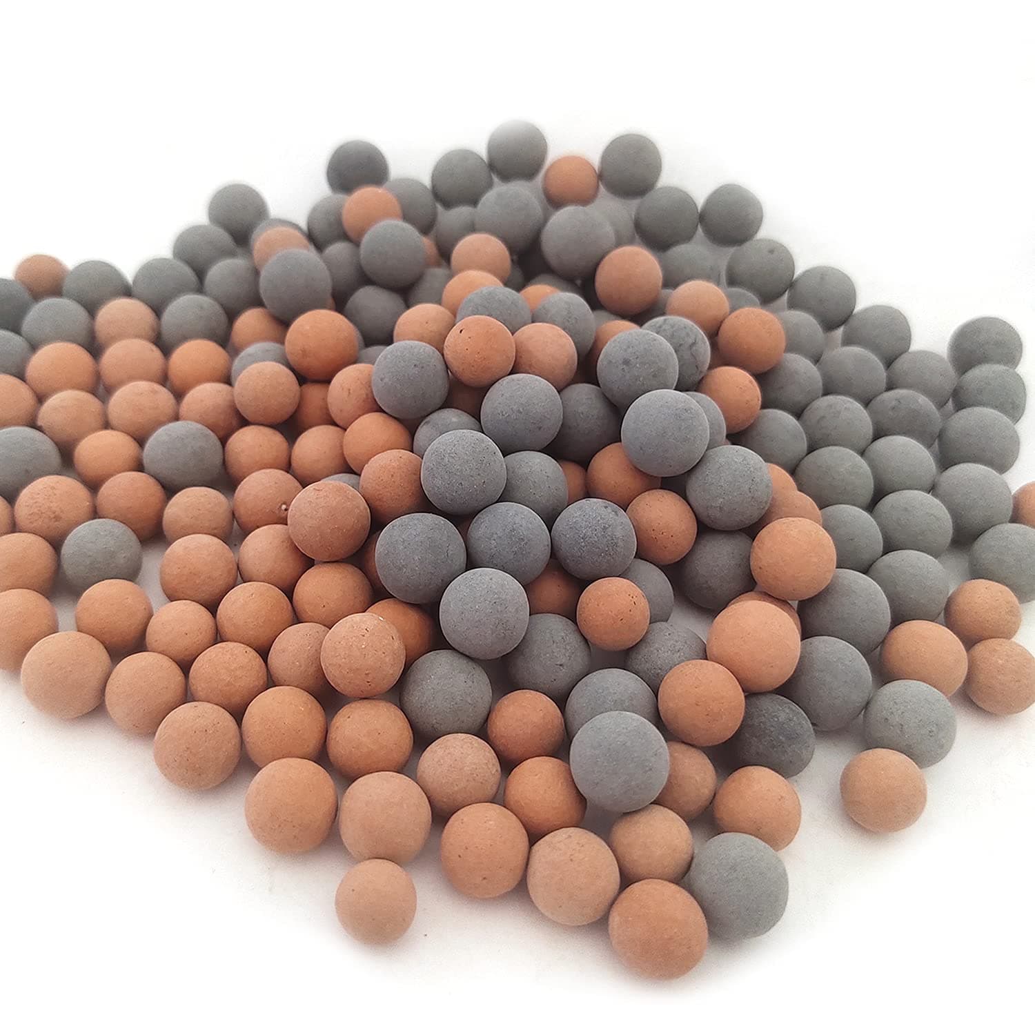 MEIMEI 200 Pcs Ceramic Aquarium Decor Balls - Fish Tank Ornament for Betta Fish, Freshwater Tank