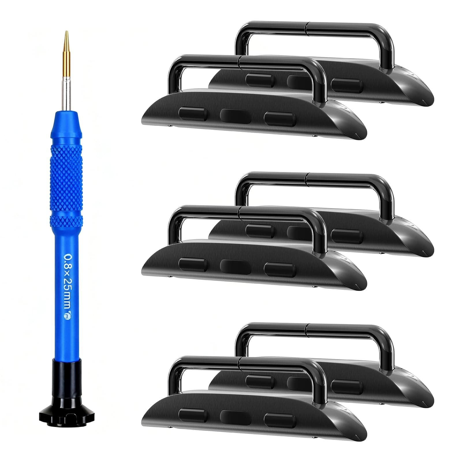 Watch Band Connectors Adapter for Apple Watch, Replacement Link Attachment for iWatch Series 11 10 46mm, Series 9 8 7 45mm, Series 6 5 4 SE 44mm, Series 3 2 1 42mm, Ultra 49mm Straps