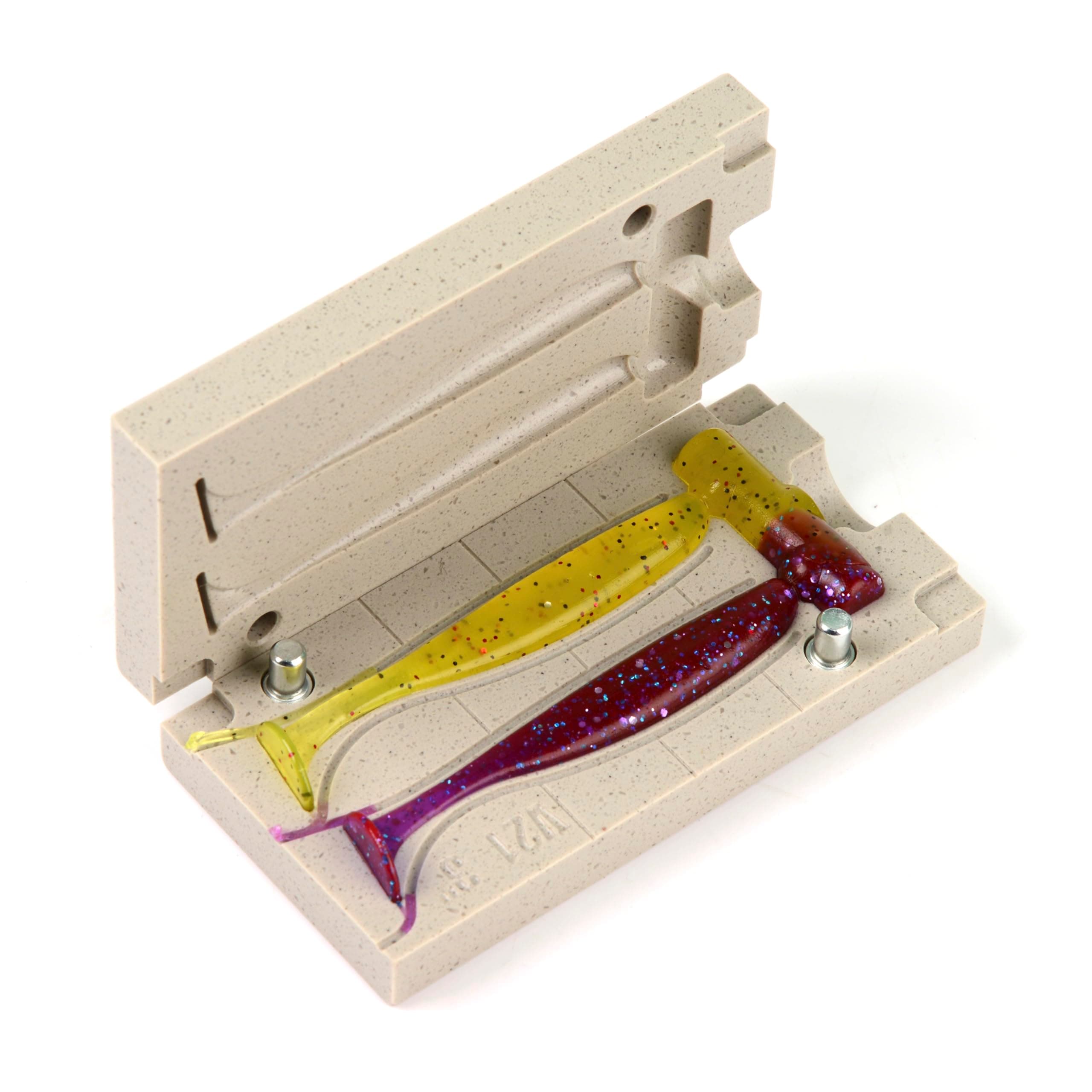 FatFish Bait Mold Model V21 Soft Plastiс Lure Making Injection Mold DIY Fishing Lures 3"