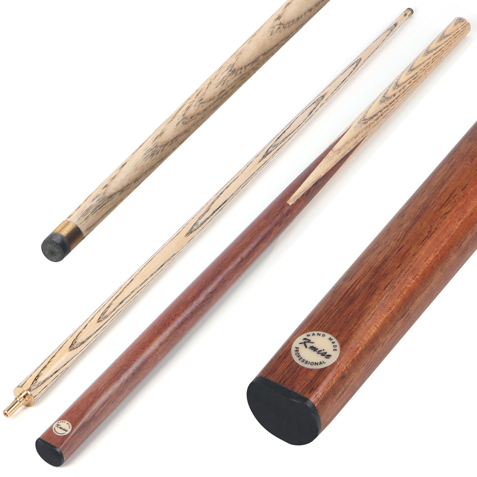 Kmise Pool Cue - 57'' 18oz Cue Stick with 9.5mm Pro Tip, Handcraft, Made of Black Walnut Bar or House Use for Men or Women, Pool Sticks for Adults