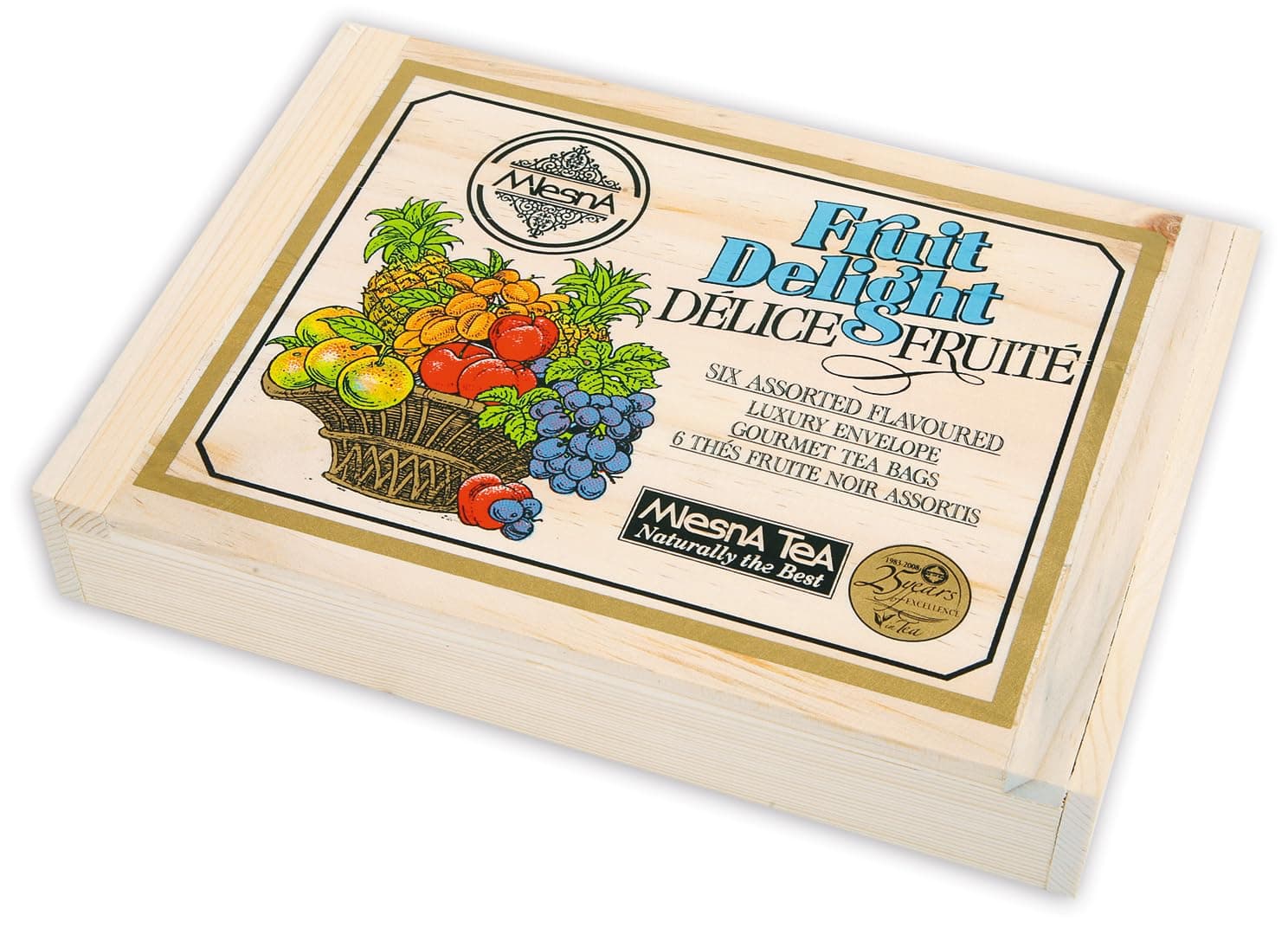 Mlesna Pure Ceylon Tea Taster's Choice Loose Tea Mini Collection -5 Assorted Black and Green Tea Gift Box Set