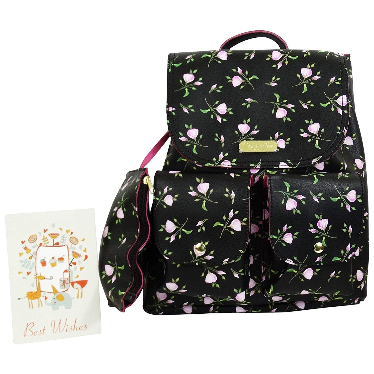 Camomilla Promenade Medium Backpack Freetime Black