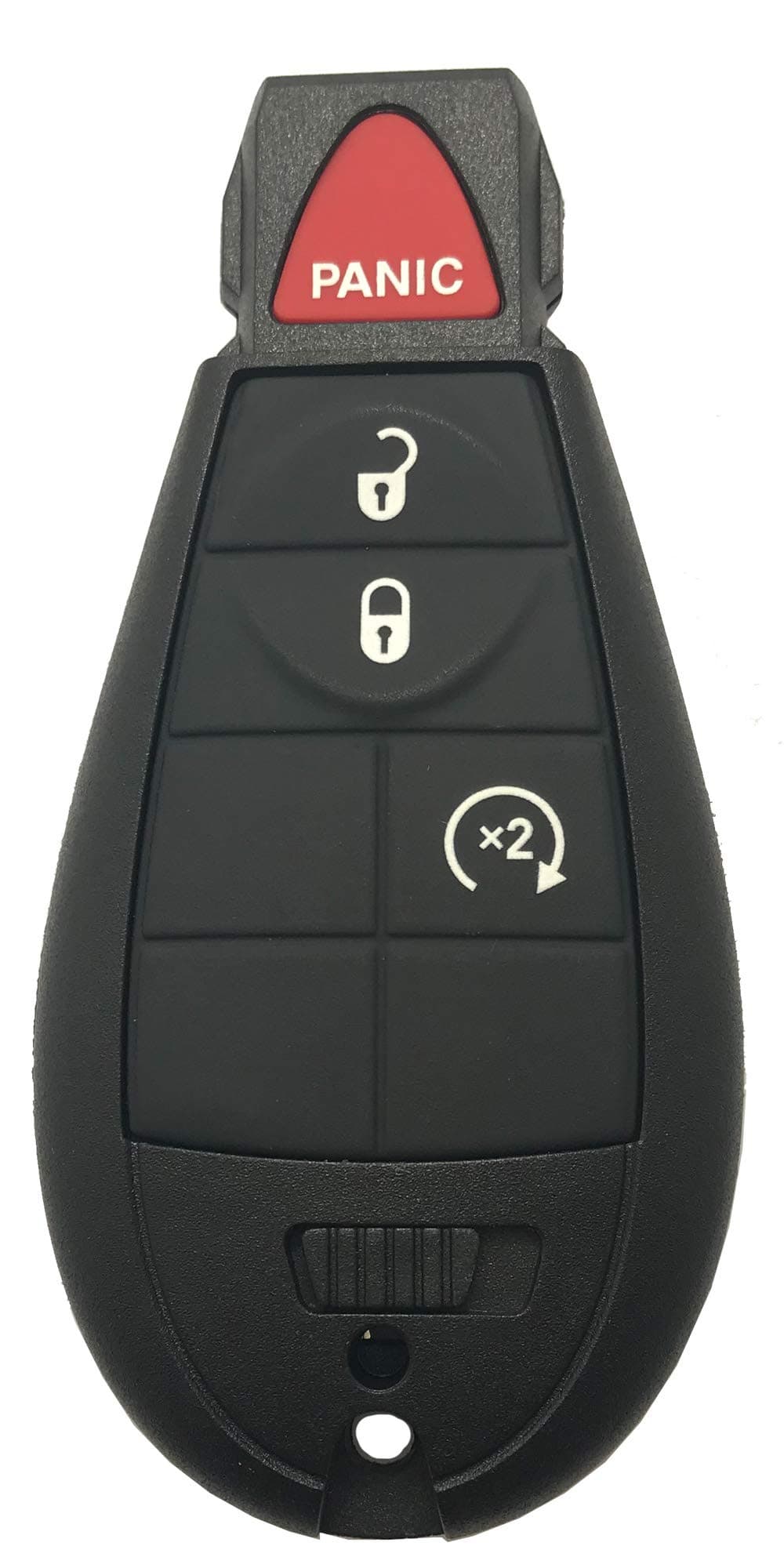 Horande Replacement Key Fob Cover Case fit for 2008-2015 Dodge Ram 1500 2500 3500 Truck Chrysler Jeep Keyless Entry Remote Control Key Fob Shell