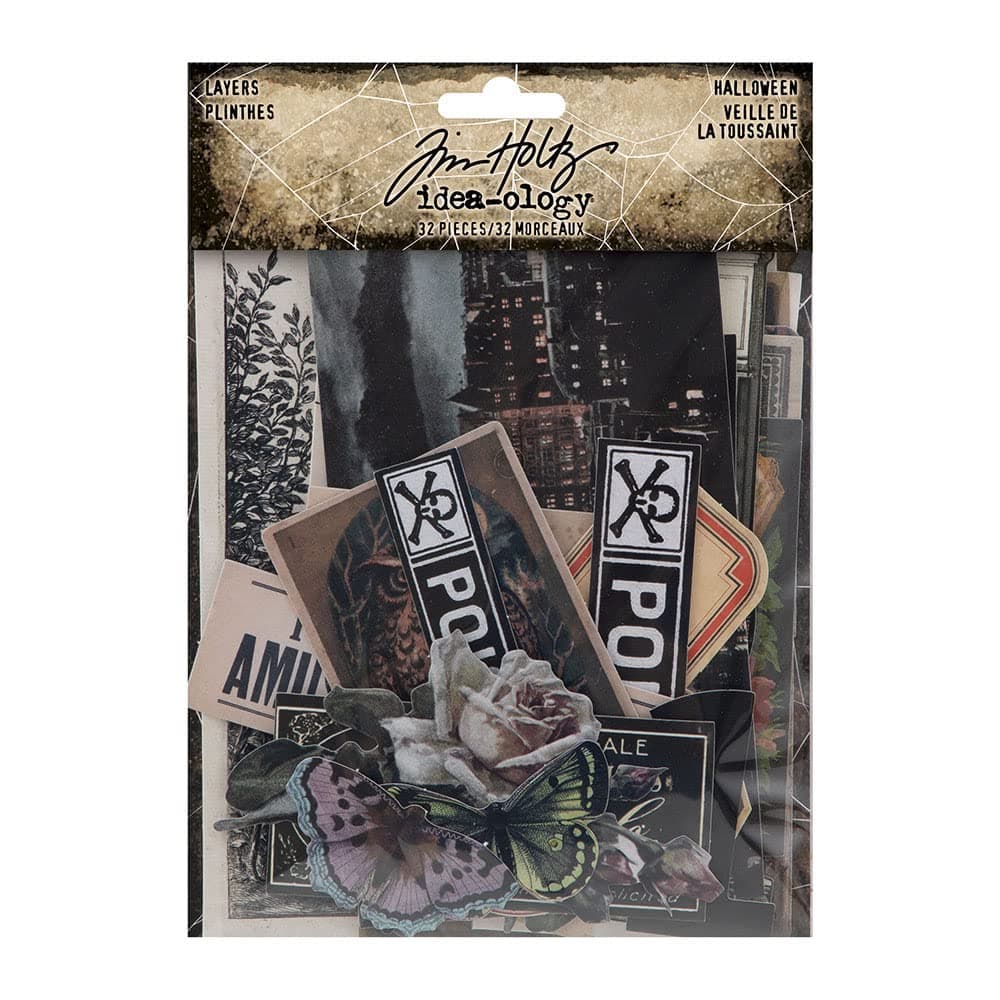 Idea-Ology - Tim Holtz - Halloween - Layers th94264 2022 Release
