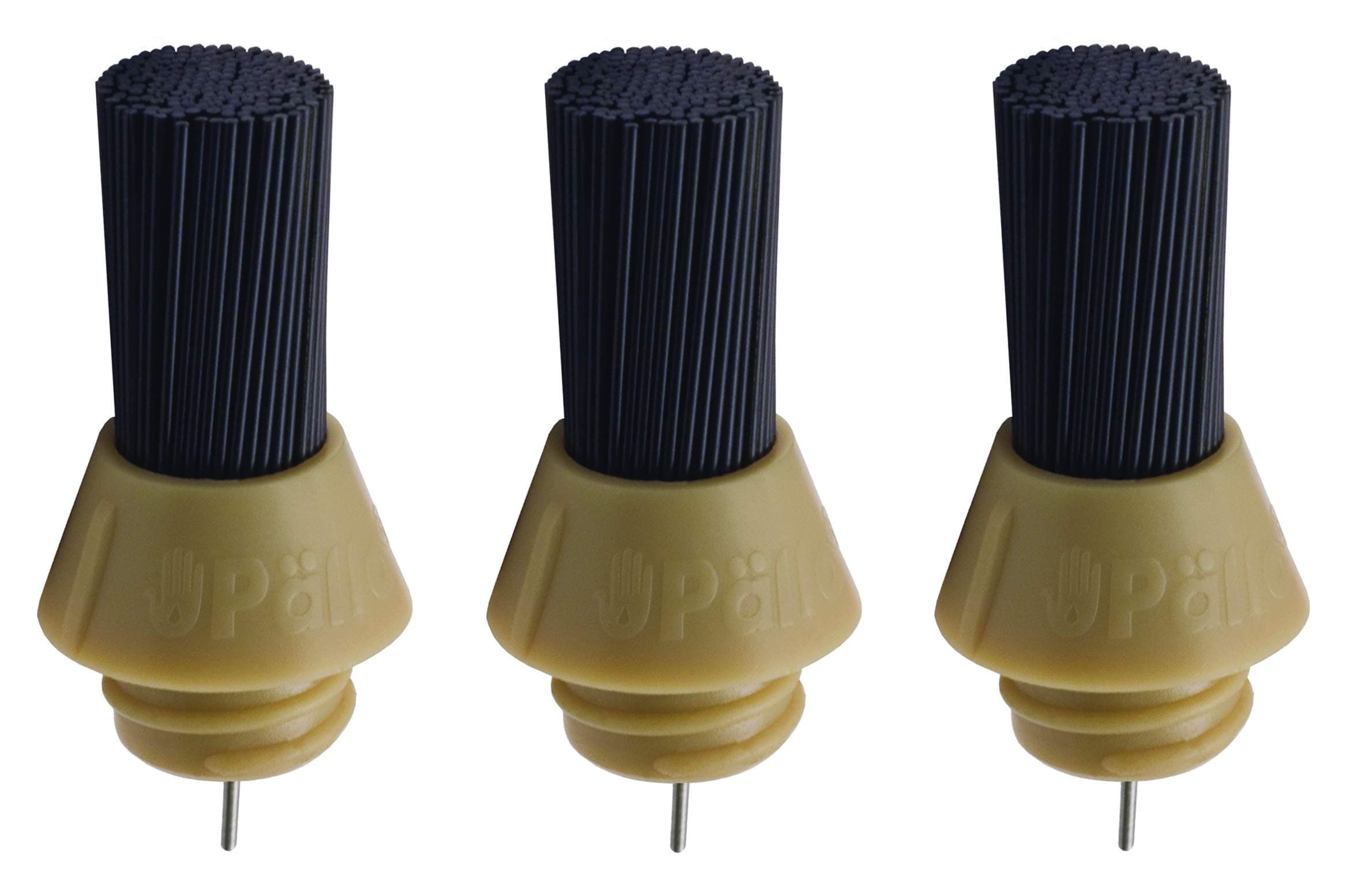 Pallo Coffee Tool Replacement Brush Bristles - Set of 3