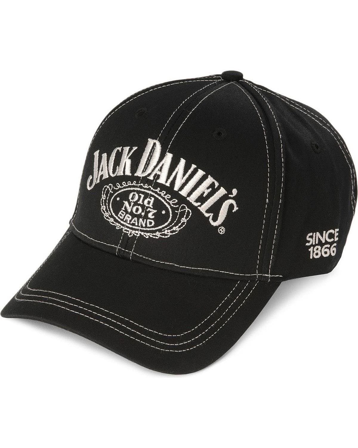 Jack Daniels Men's Daniel's Logo Cap Black One Size