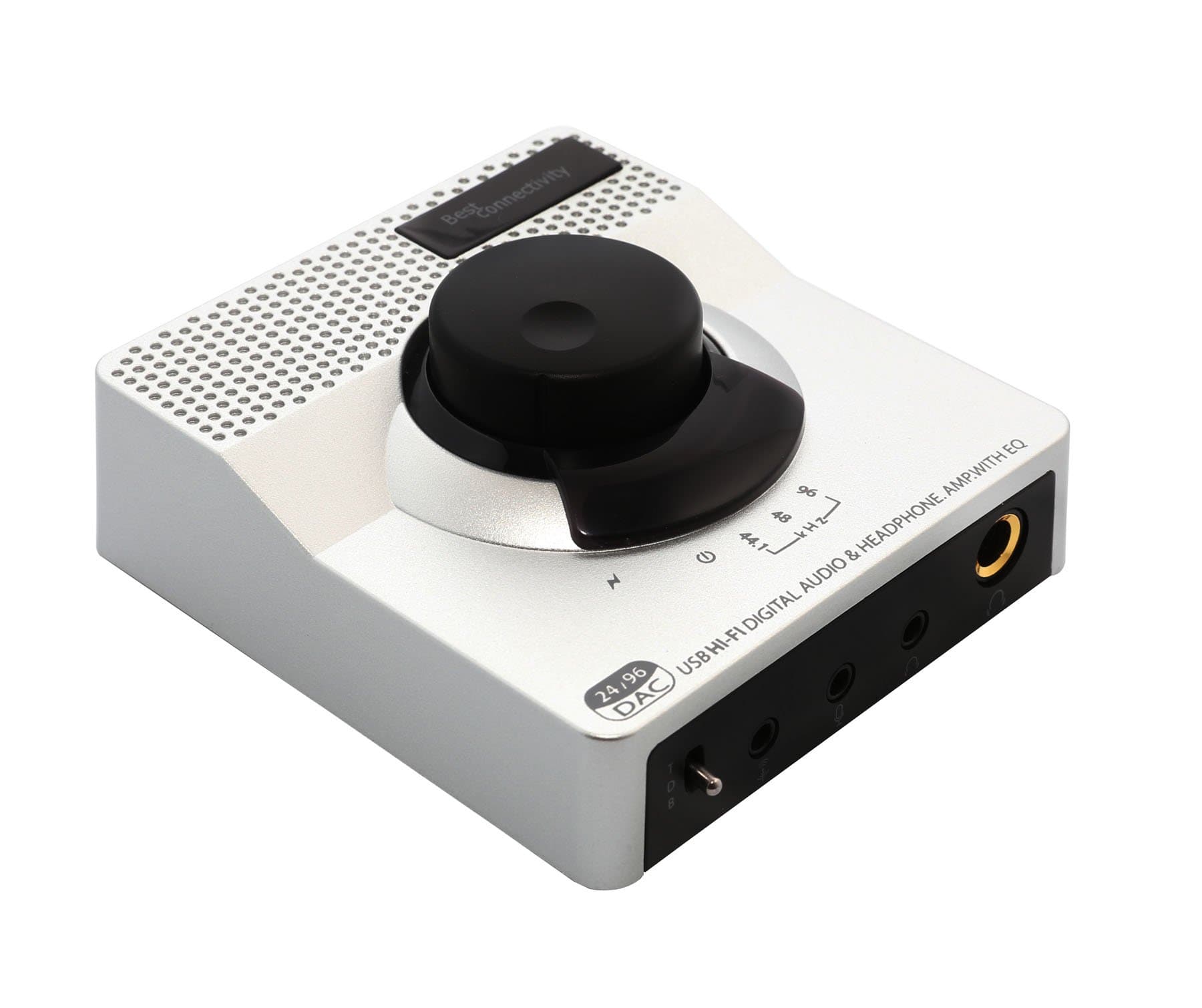 USB 24 Bit 96 KHz DAC Digital to Analog Headphone Amplifier 2 Stage EQ Digital/Coaxial Output and RCA Output (SD-DAC63118)