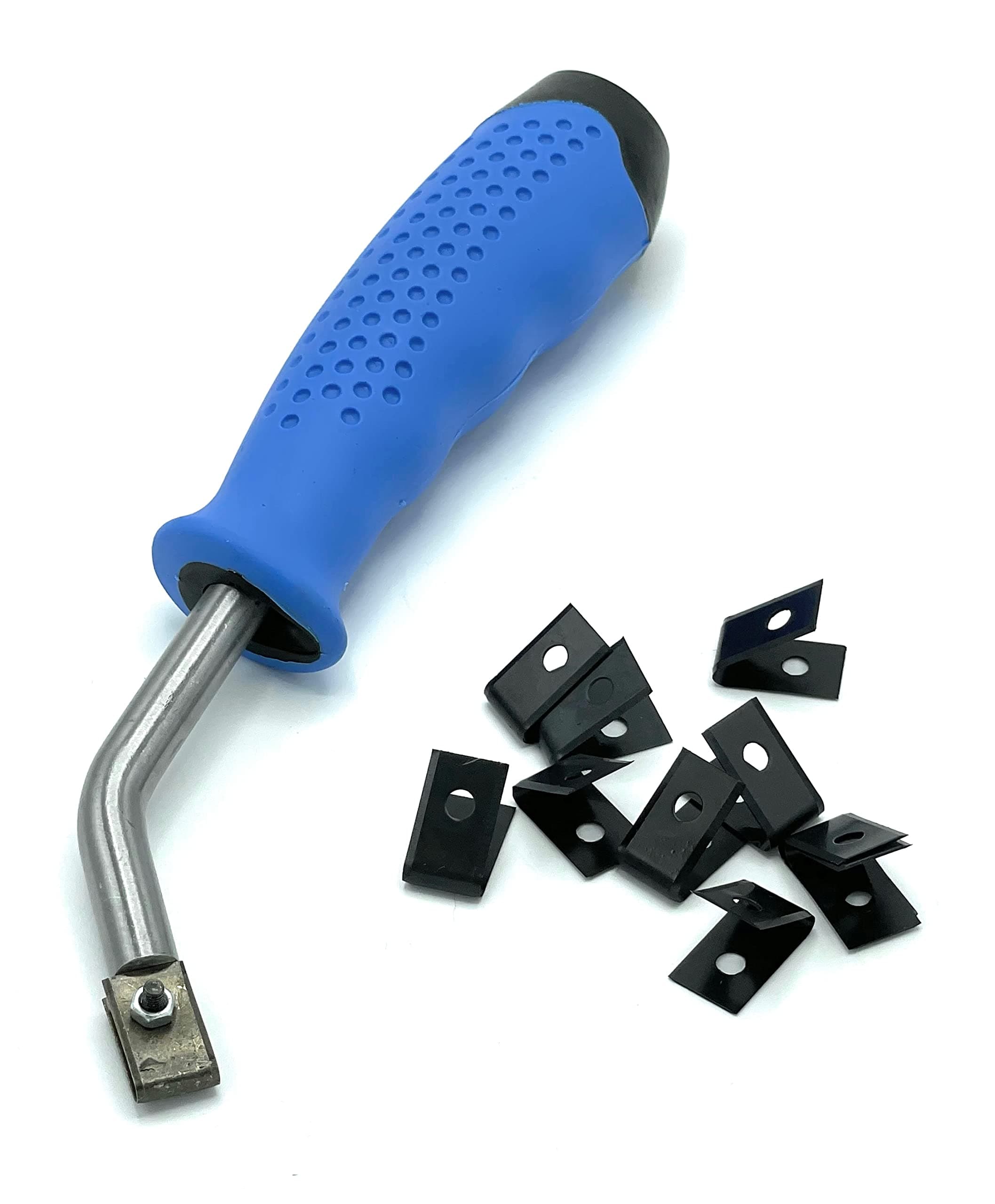 P Groover vinyl floor welding tool with u blade