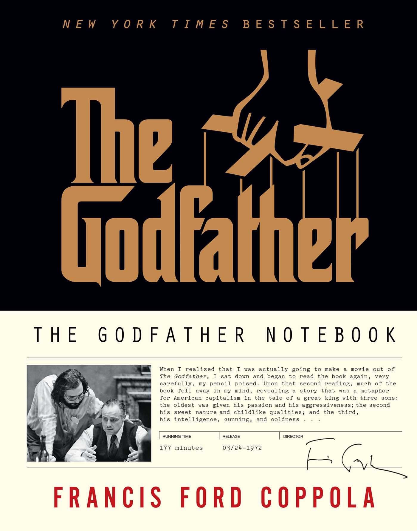 Regan Arts The Godfather Notebook