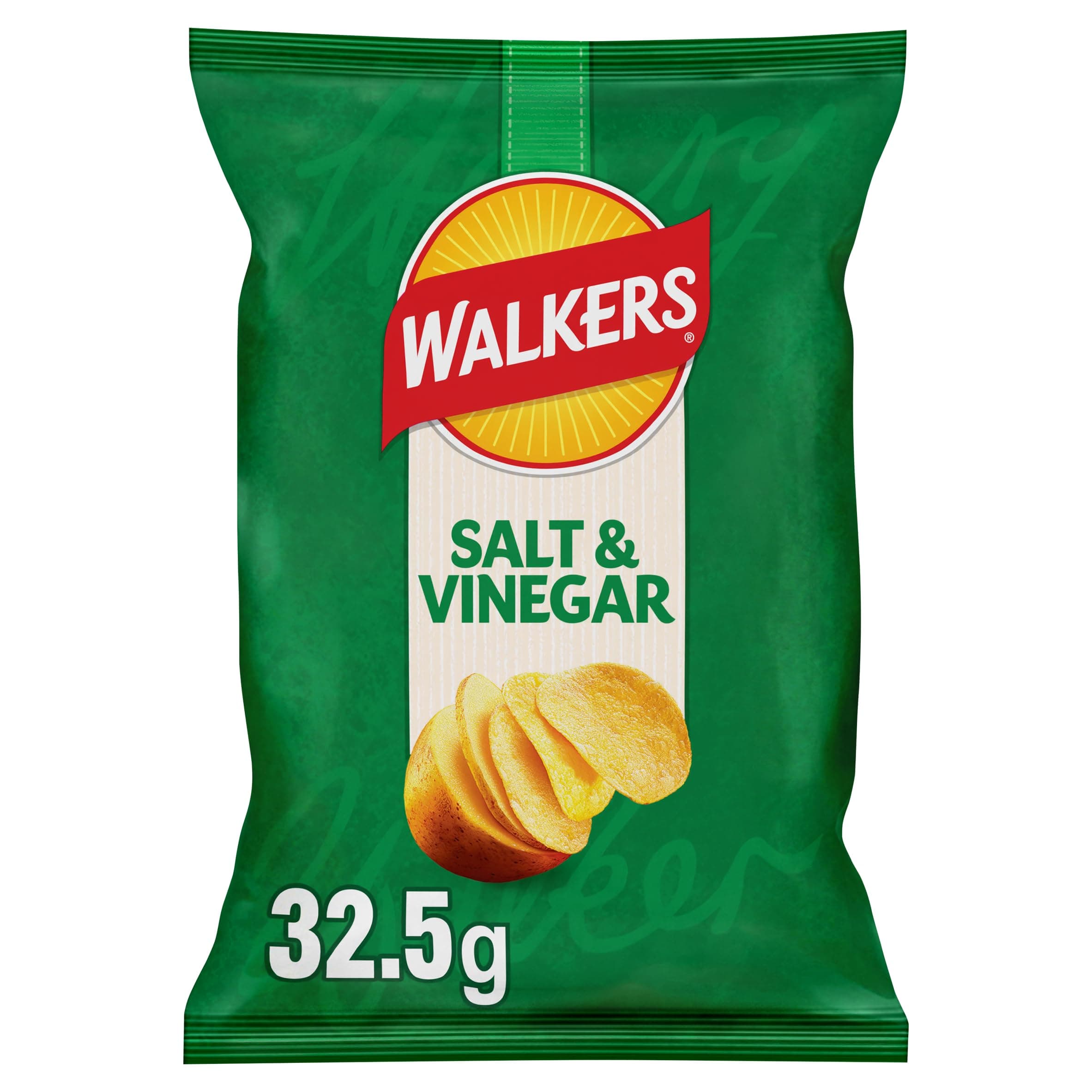 Walkers Salt and Vinegar Crisps, 1.1 oz (Case of 32)