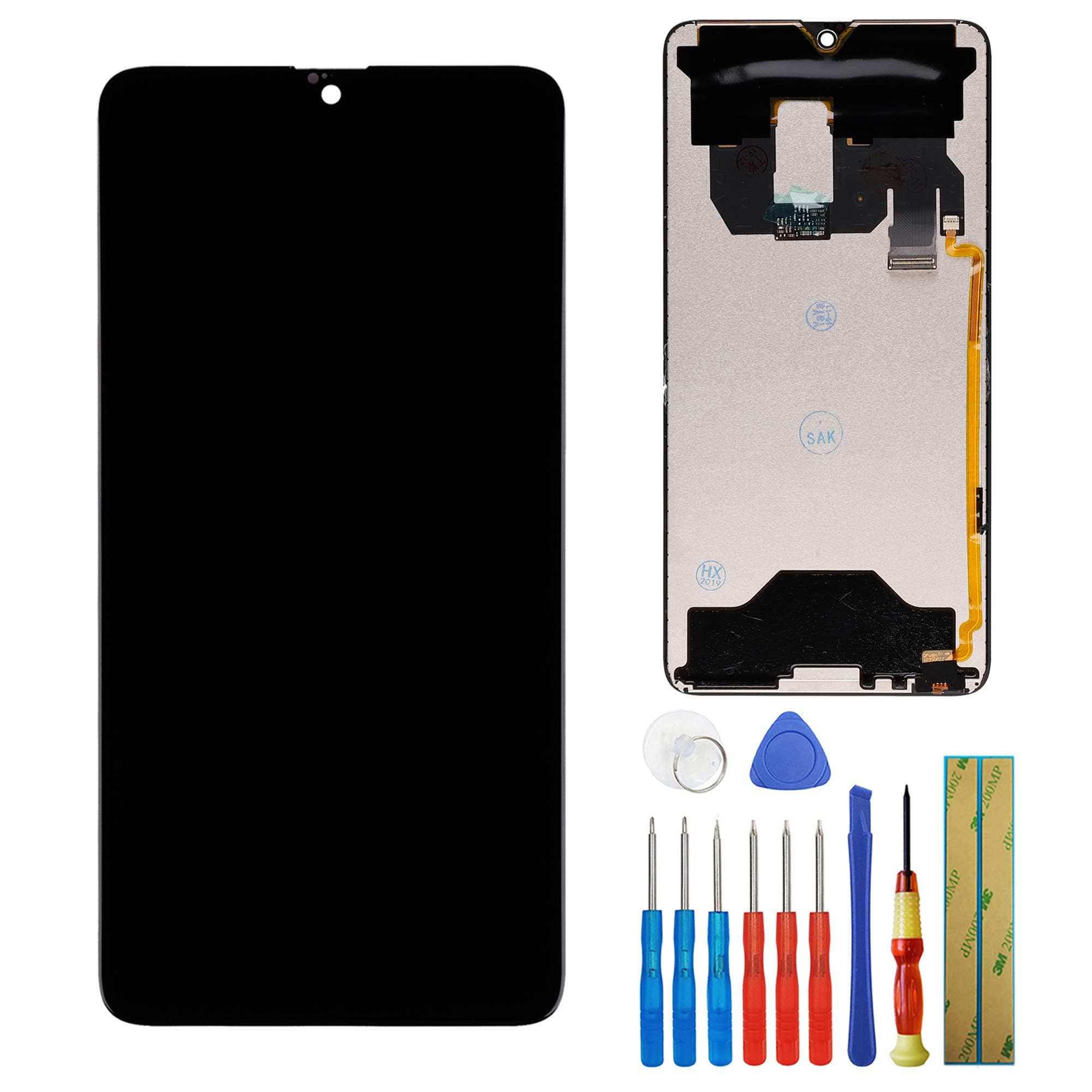 LCD Display Compatible with Huawei Mate 20 HMA-L29 HMA-L09 HMA-LX9 6.53" LCD Display Touch Screen Assembly with Tools