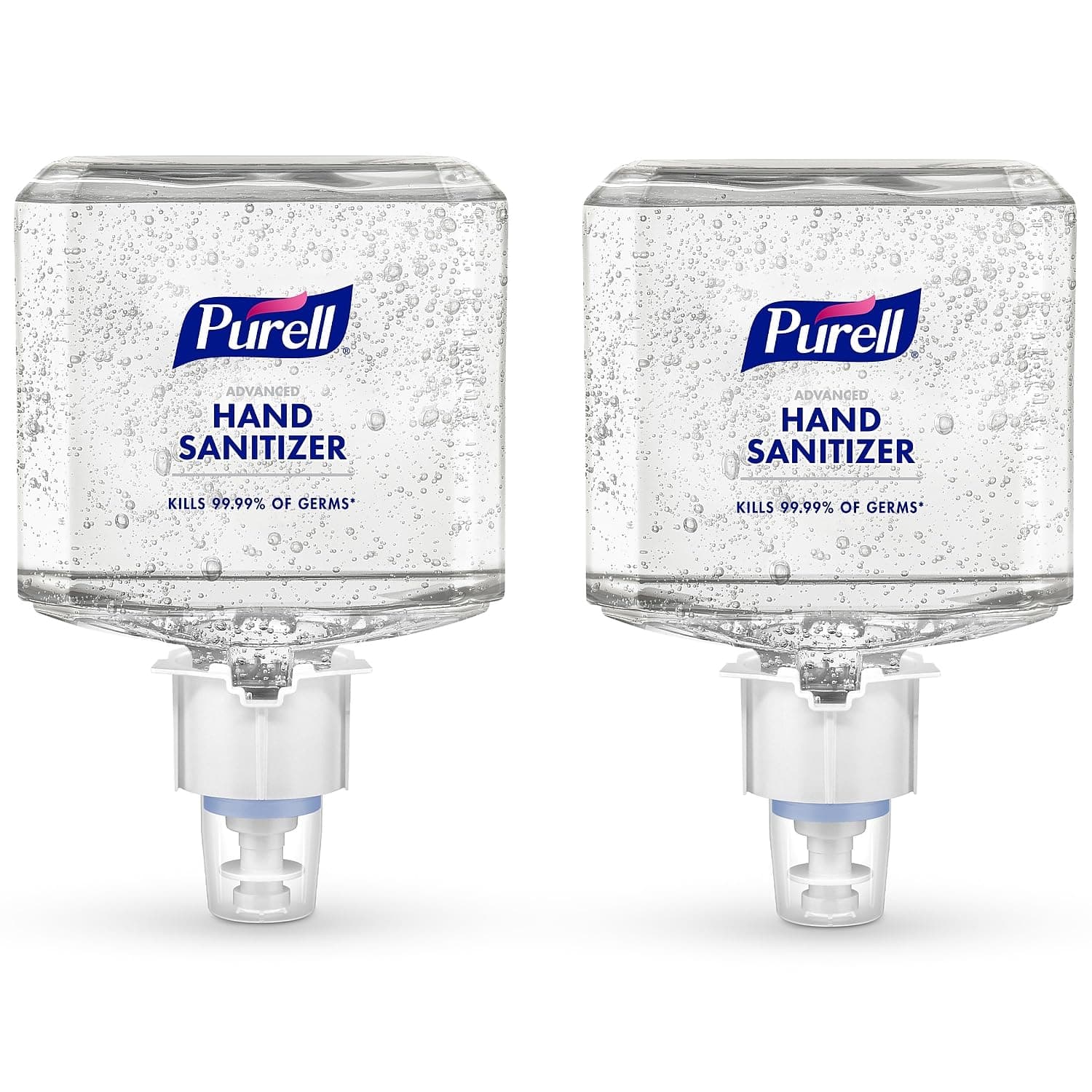 Advanced Hand Sanitizer Gel, Clean Scent, 1200 mL Refill for PURELL ES6 Automatic Hand Sanitizer Dispenser (Pack of 2) - 6463-02