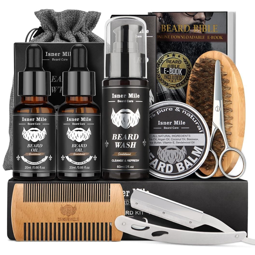 Upgraded Grooming & Trimming Beard Kit for Men