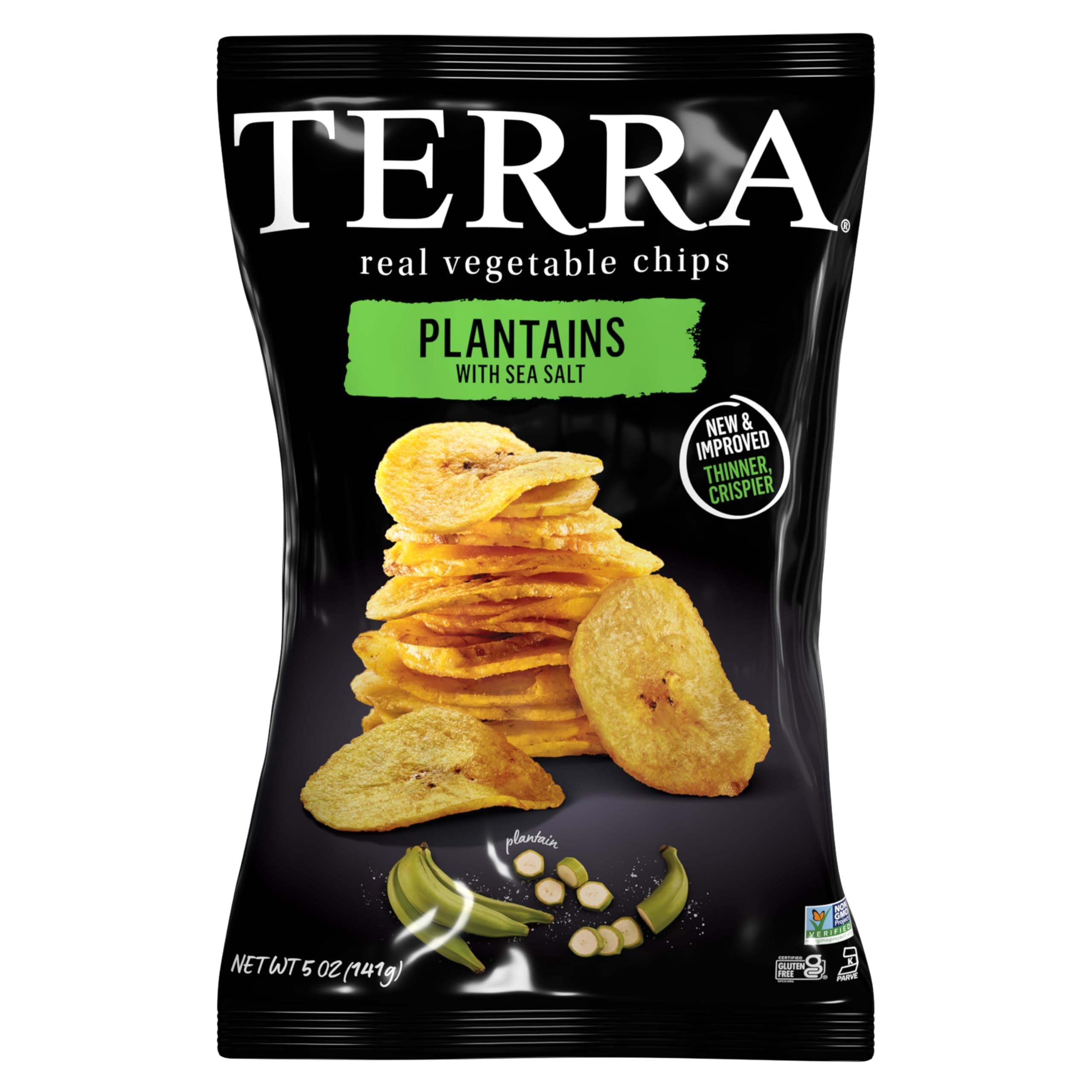 Plantains Real Sea Salt Vegetable Chips 5 oz