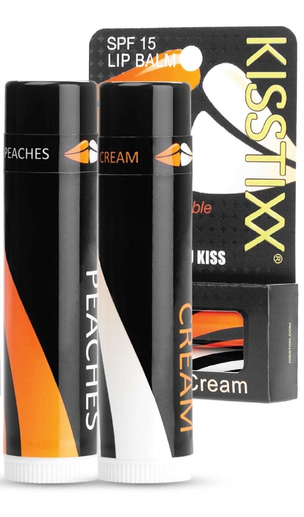 SPF 15 Lip Balm Peaches/Cream - 2 CT
