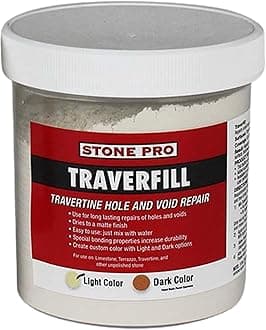 Stone Pro Traverfill Travertine Hole Filler Light 1lb