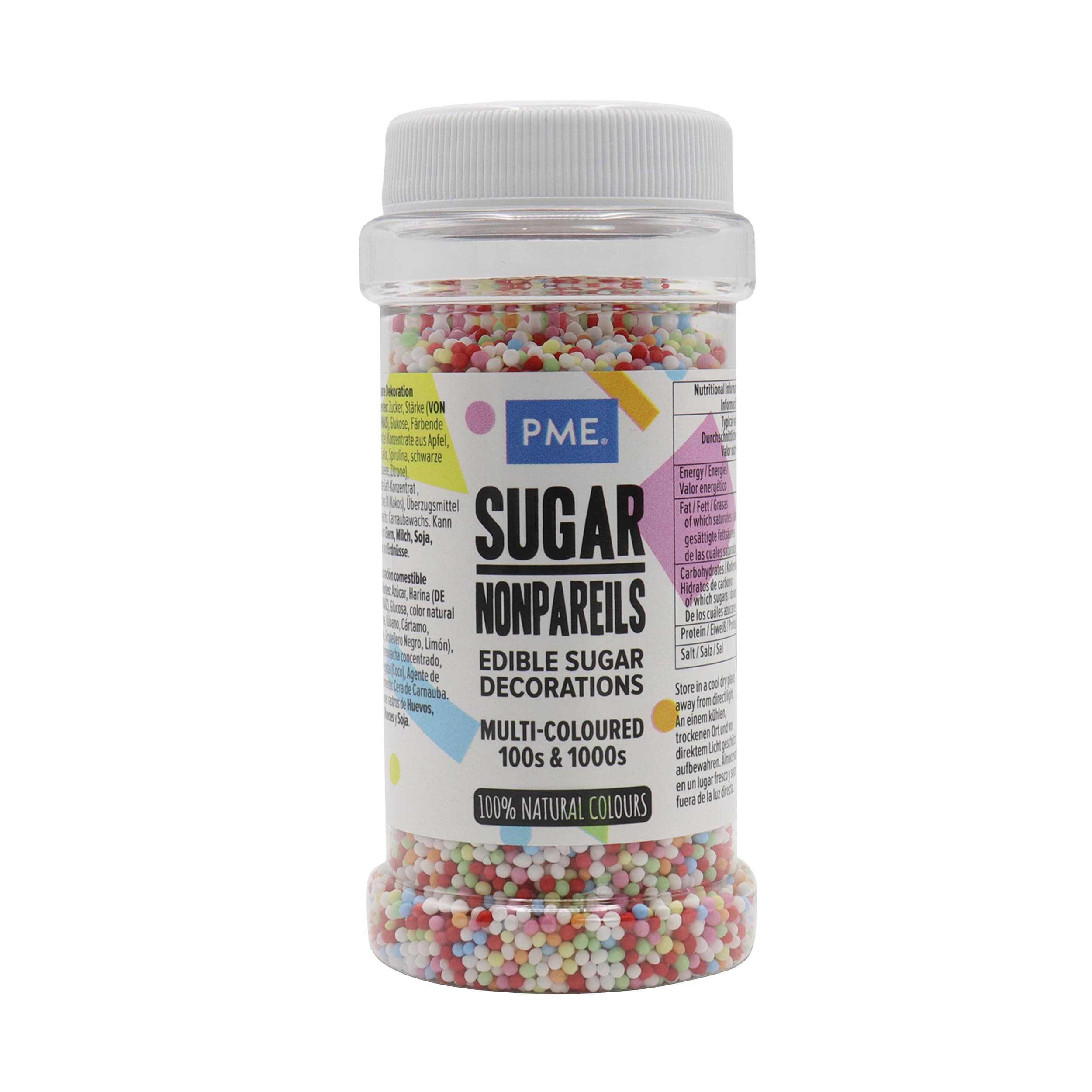 PME Multi Coloured Nonpareils 80 g