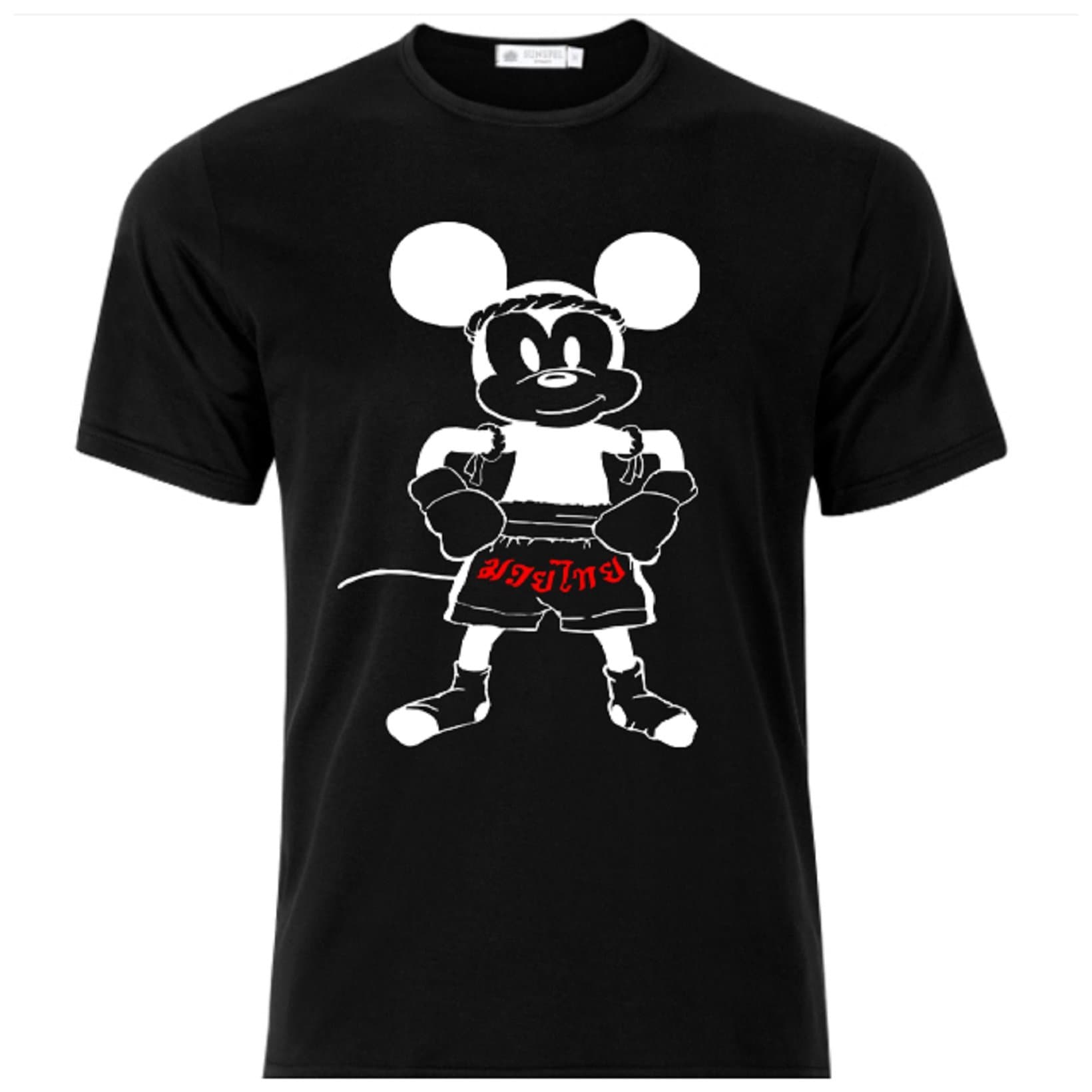 Micky Muay Thai T Shirt Black XL