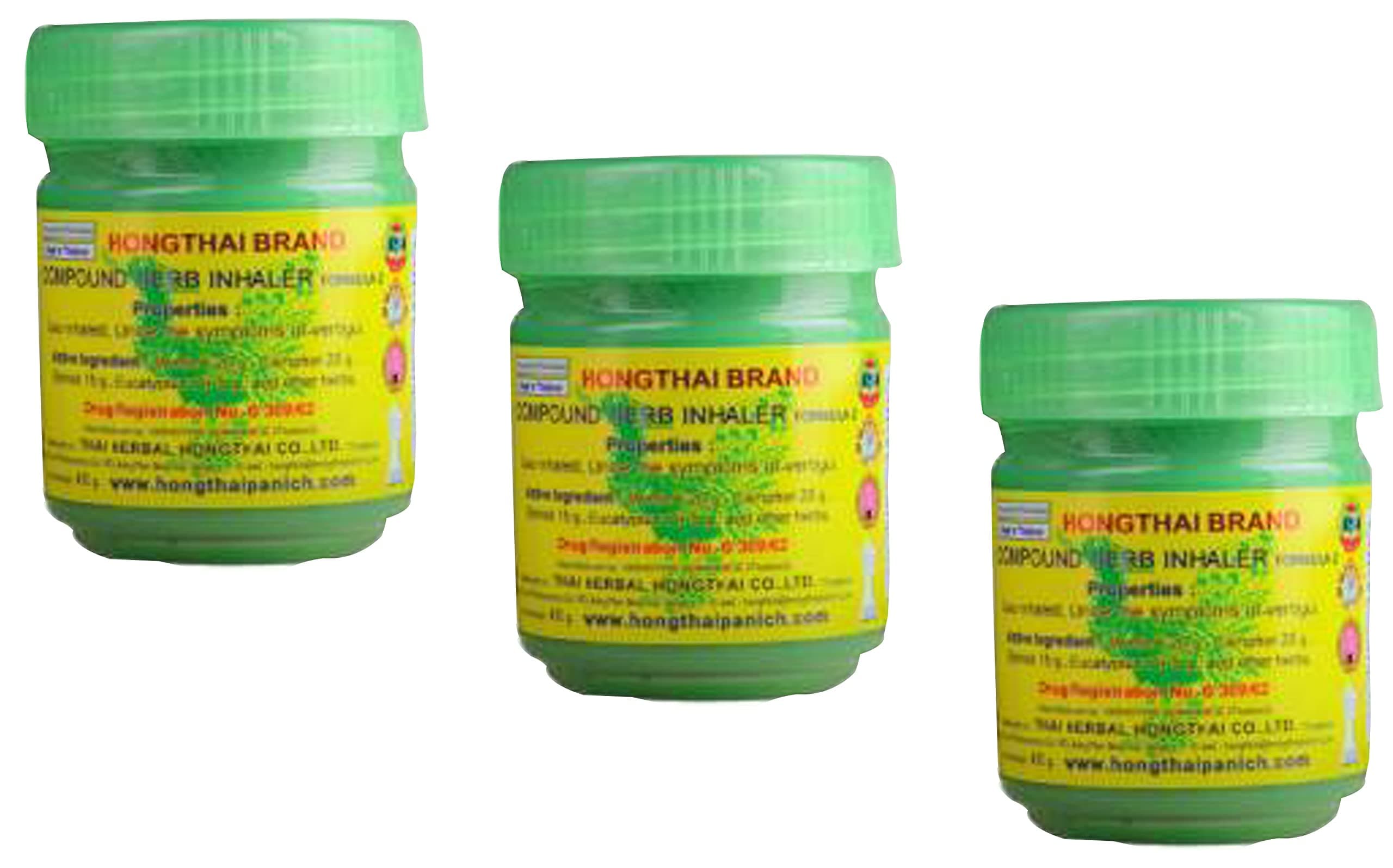 HONG THAICompound Herb Inhalant (PACK OF 3)