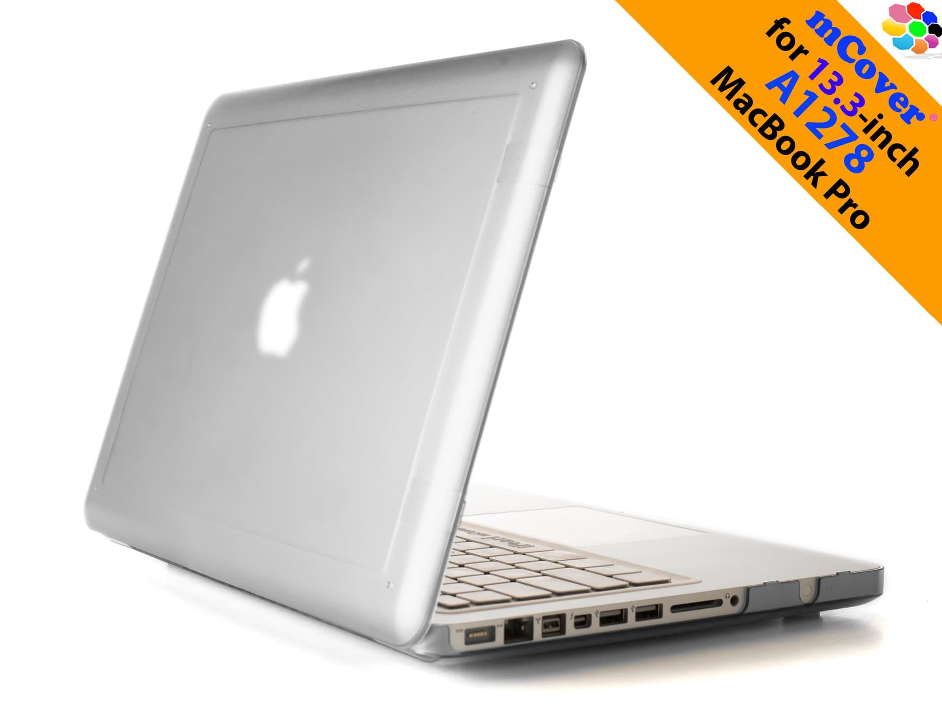 iPearl mCover Hard Shell Case with FREE keyboard cover for Model A1278 13.3-inch Regular display Aluminum Unibody MacBook Pro - CLEAR