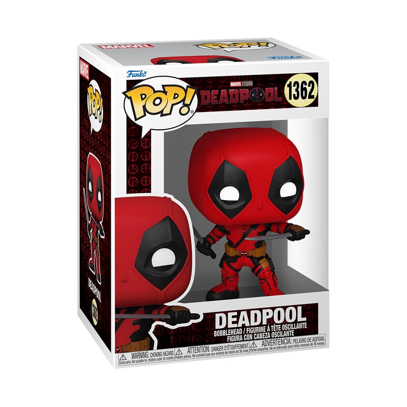 POP! Marvel: Deadpool & Wolverine - Deadpool - Collectable Vinyl Figure - Gift Idea - Official Merchandise - for Kids & Adults - Movies Fans - Model Figure for Collectors and Display
