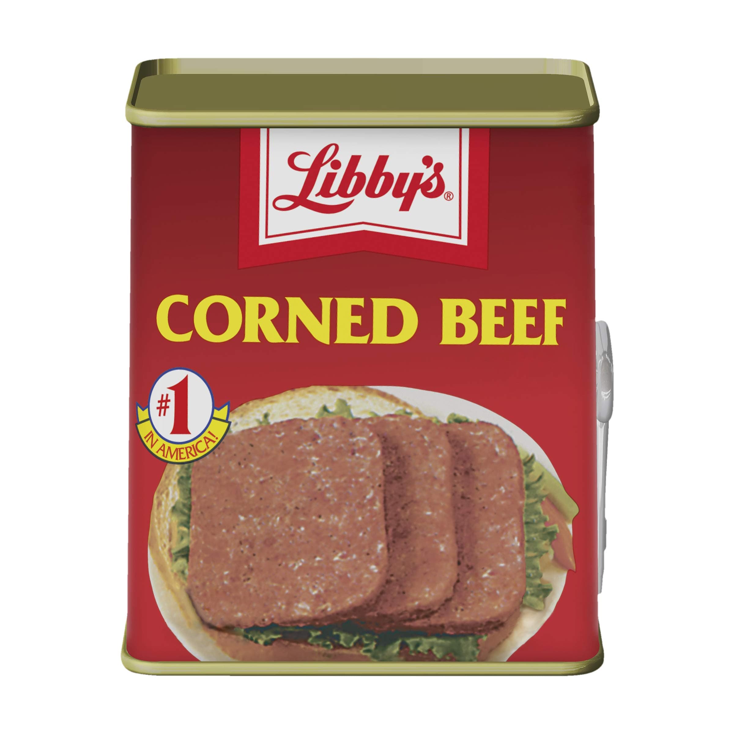 Libby's Corned Beef, Ready to Eat Canned Meat, 14g Protein Per Serving, 12 oz. Can
