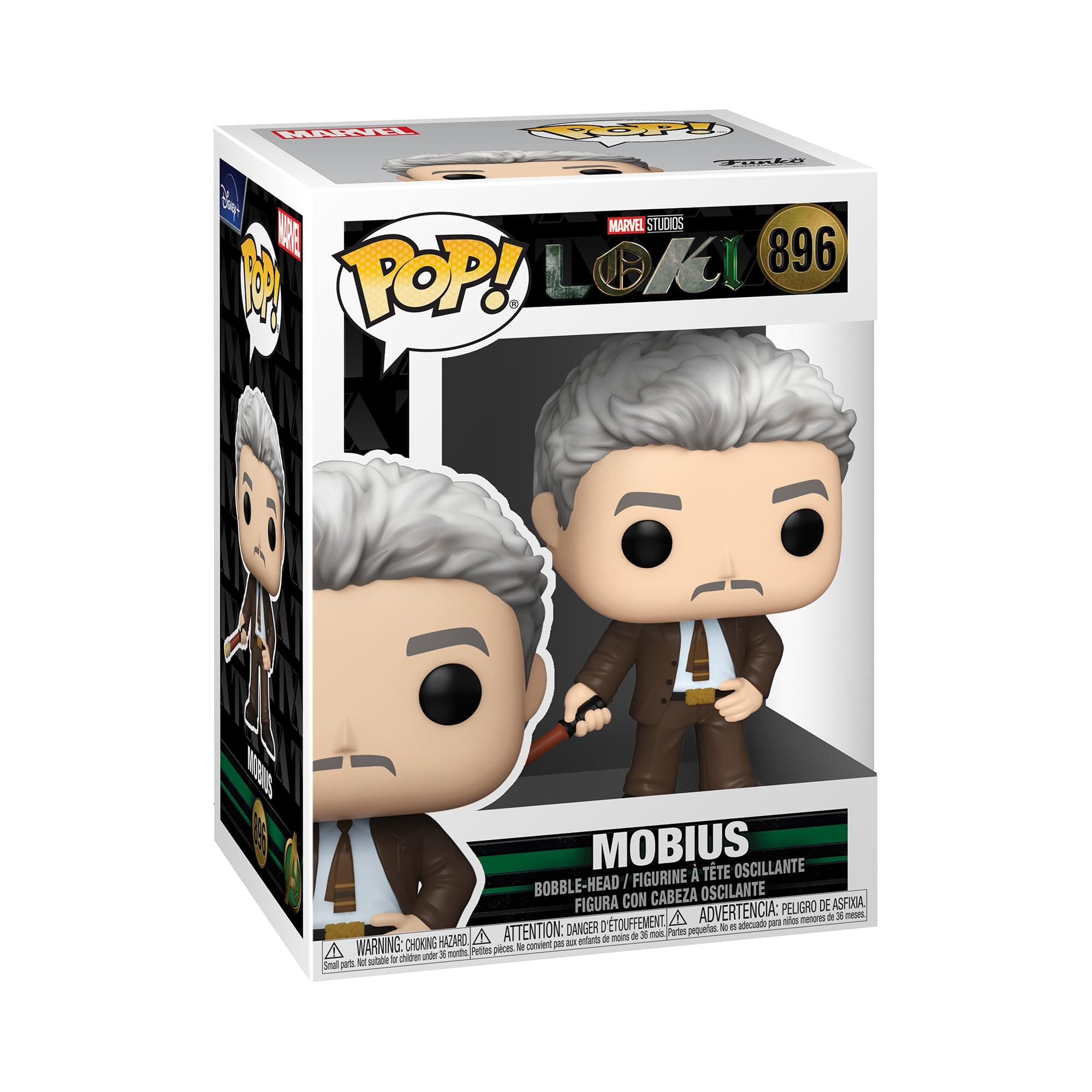 POP! Marvel: Loki - Mobius - Collectable Vinyl Figure - Gift Idea - Official Merchandise - Toys for Kids & Adults - TV Fans - Model Figure for Collectors and Display