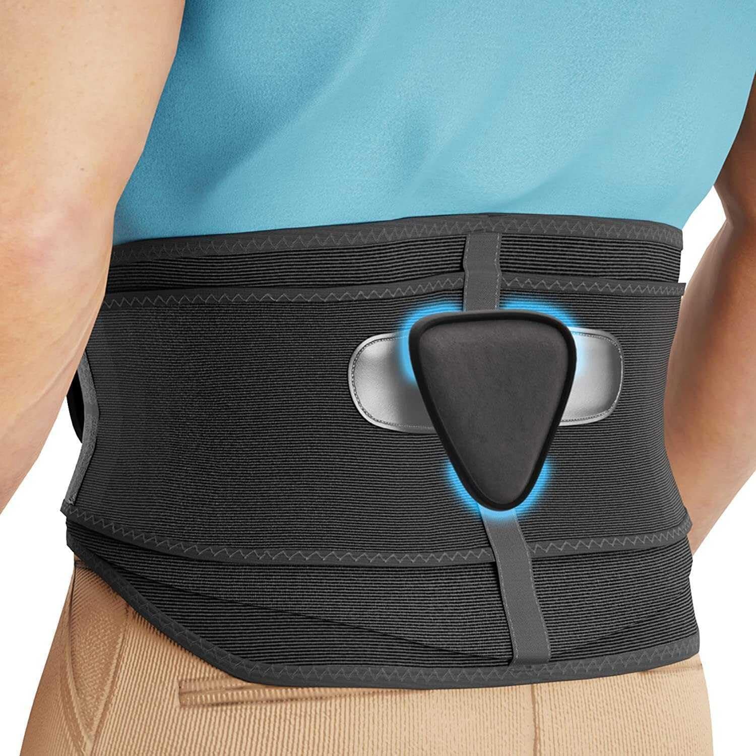 Lower Back Brace for Men and Women – Back Support Belt for Pain Relief, Herniated Disc, Sciatica, Scoliosis – Lumbar Compression Brace