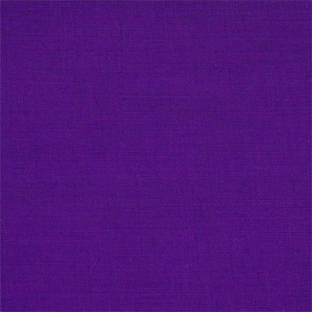 60" Poly Cotton Broadcloth Purple, Fabric by the Yard