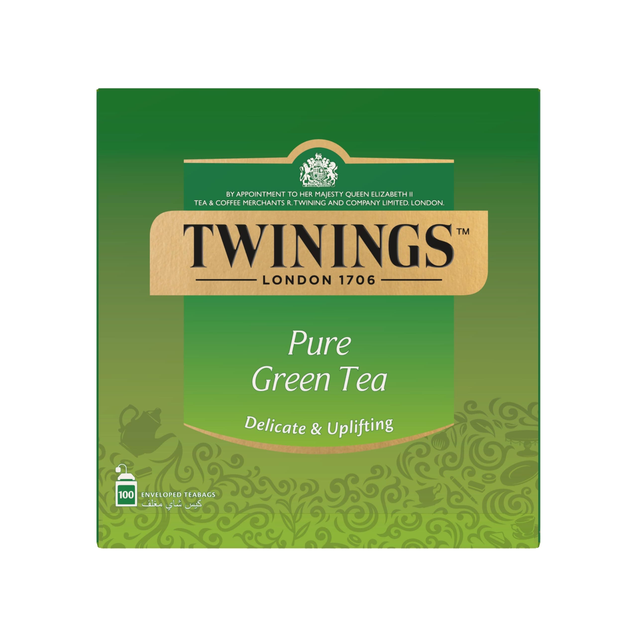 Pure Green Tea 100 Tea Bags