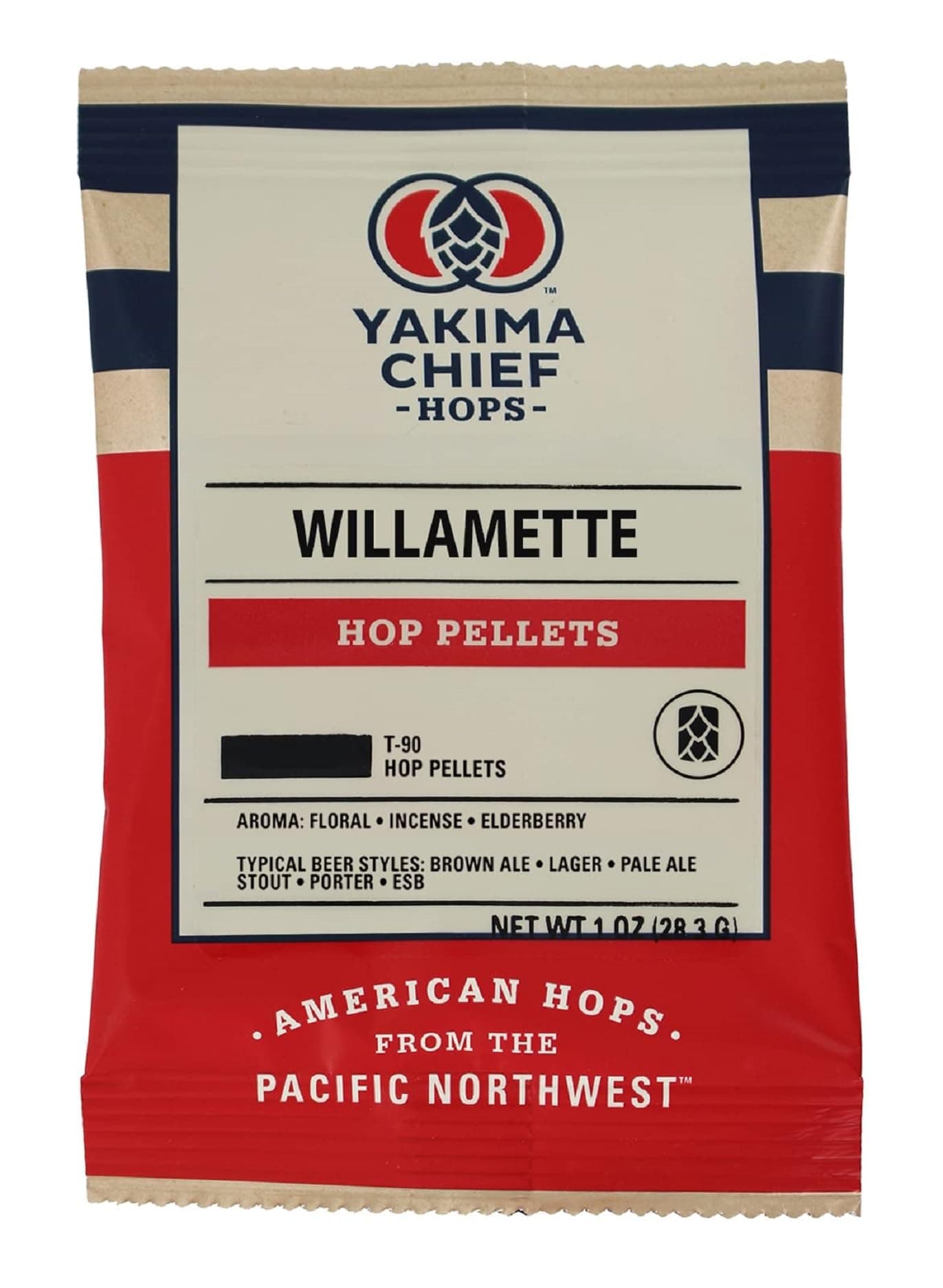 NorthernBrewer Willamette Hop Pellets 1 oz. by