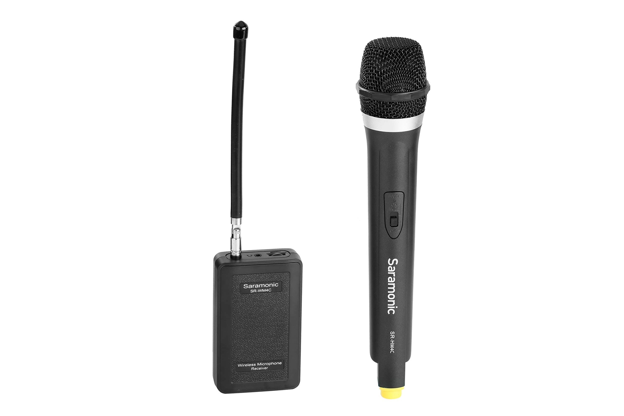 Saramonic HM4C 4 Channel VHF Wireless Handheld Microphone with Integrated Transmitter for The SR-WM4C Wireless System