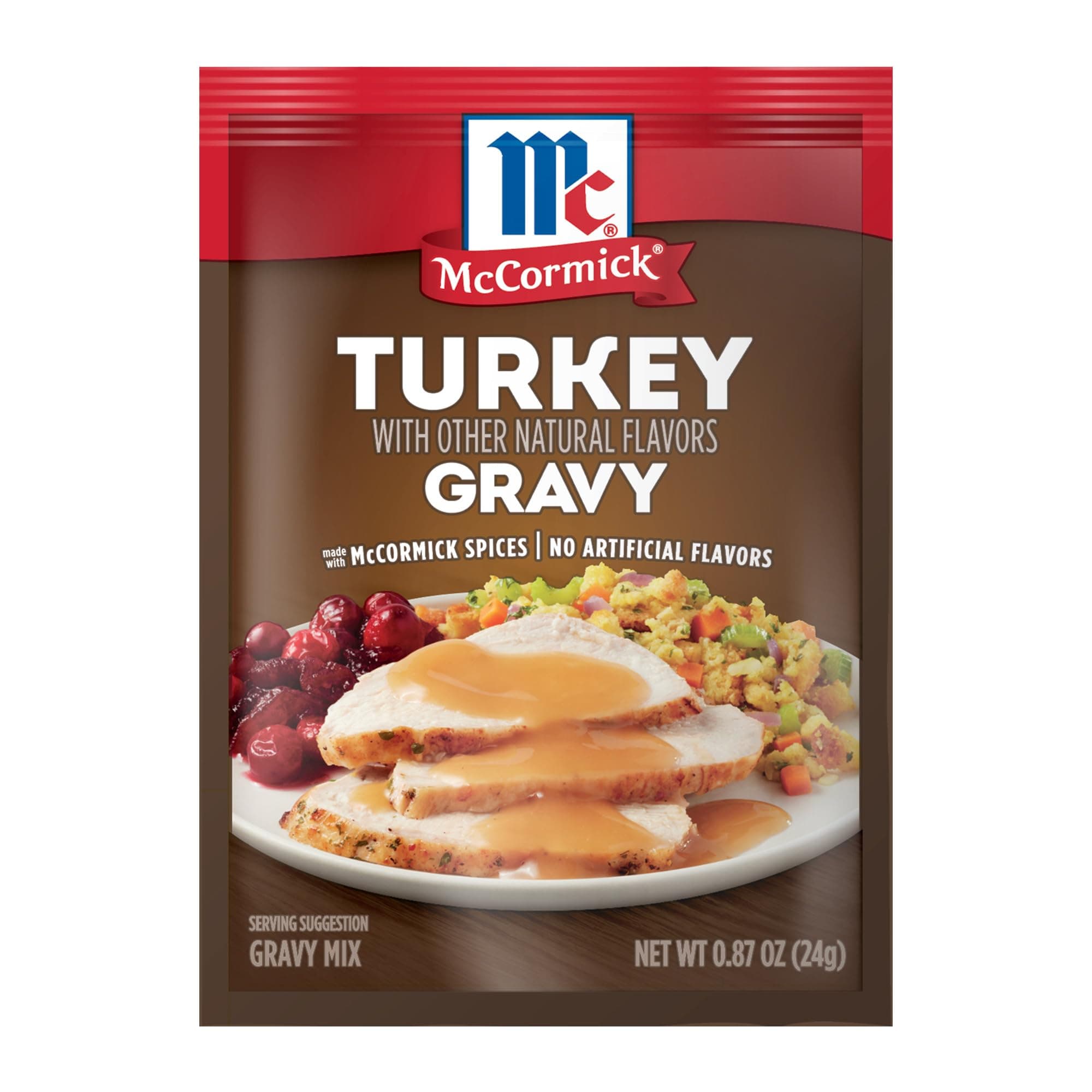 McCormick Turkey Gravy Mix, 0.87 oz