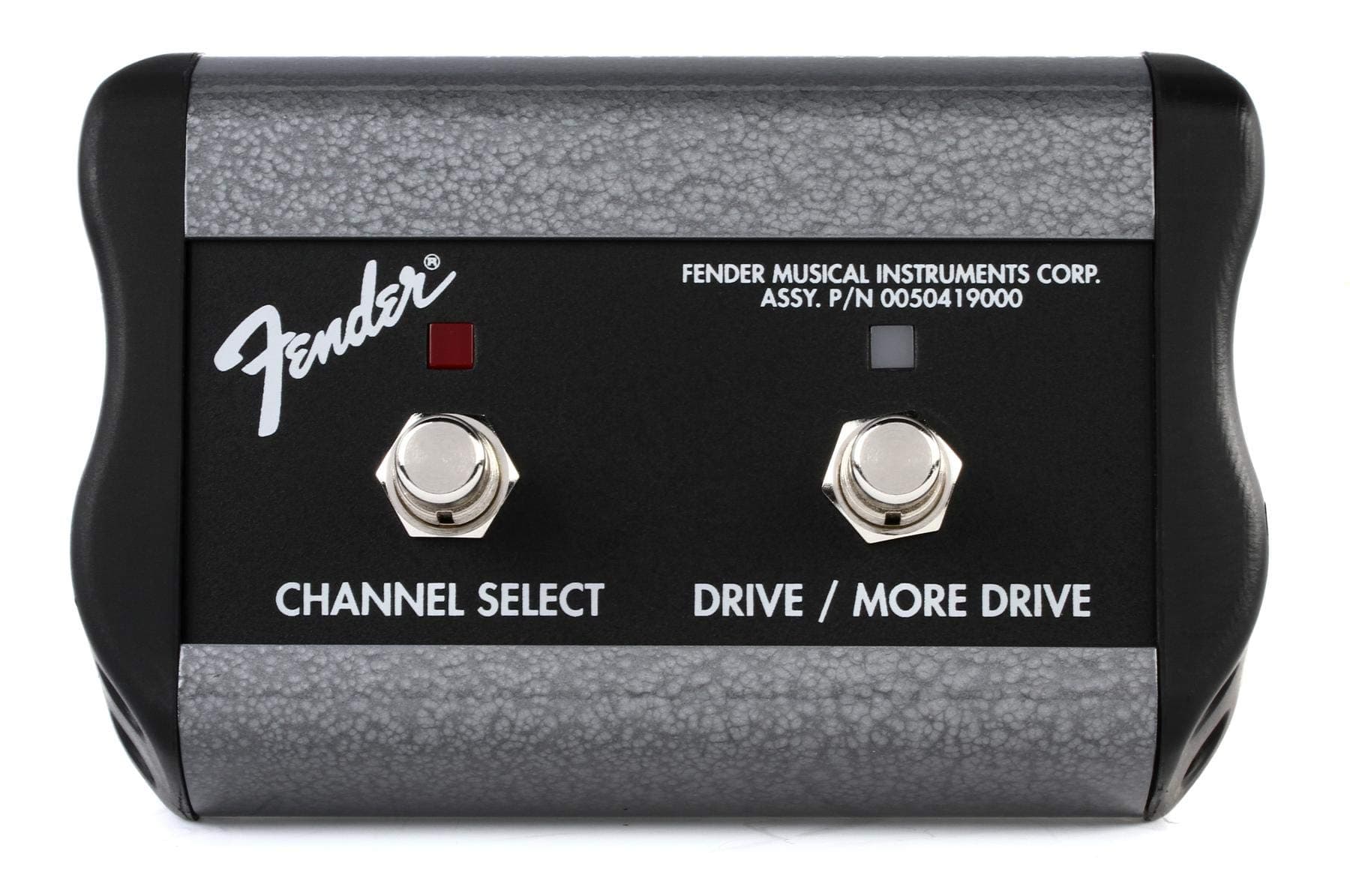 Fender 2-Button 3-Function Footswitch: Channel/Gain/More Gain with 1/4-Inch Jack