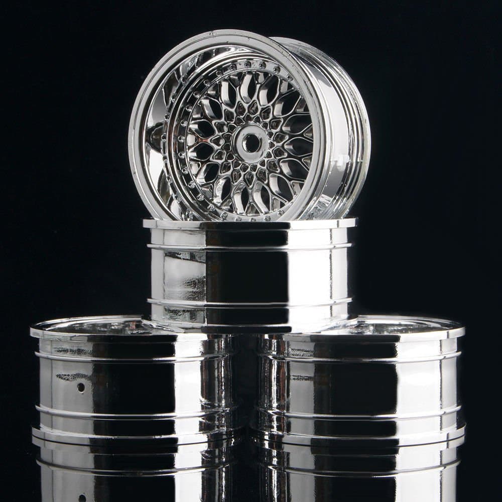 RC Plating Plating Wheel Rim 4P for HSP 2084 1:10 Offset:9mm On-Road Drift Car