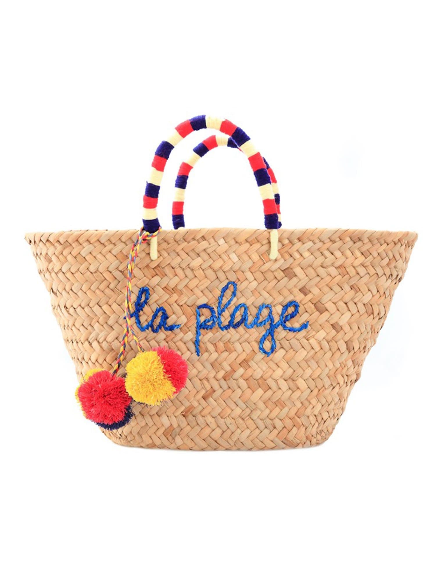 Kayu La Plage Pom Pom Basket