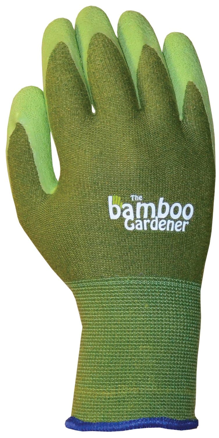 BellinghamThe Bamboo Gardener Rubber Palm Gloves,Small