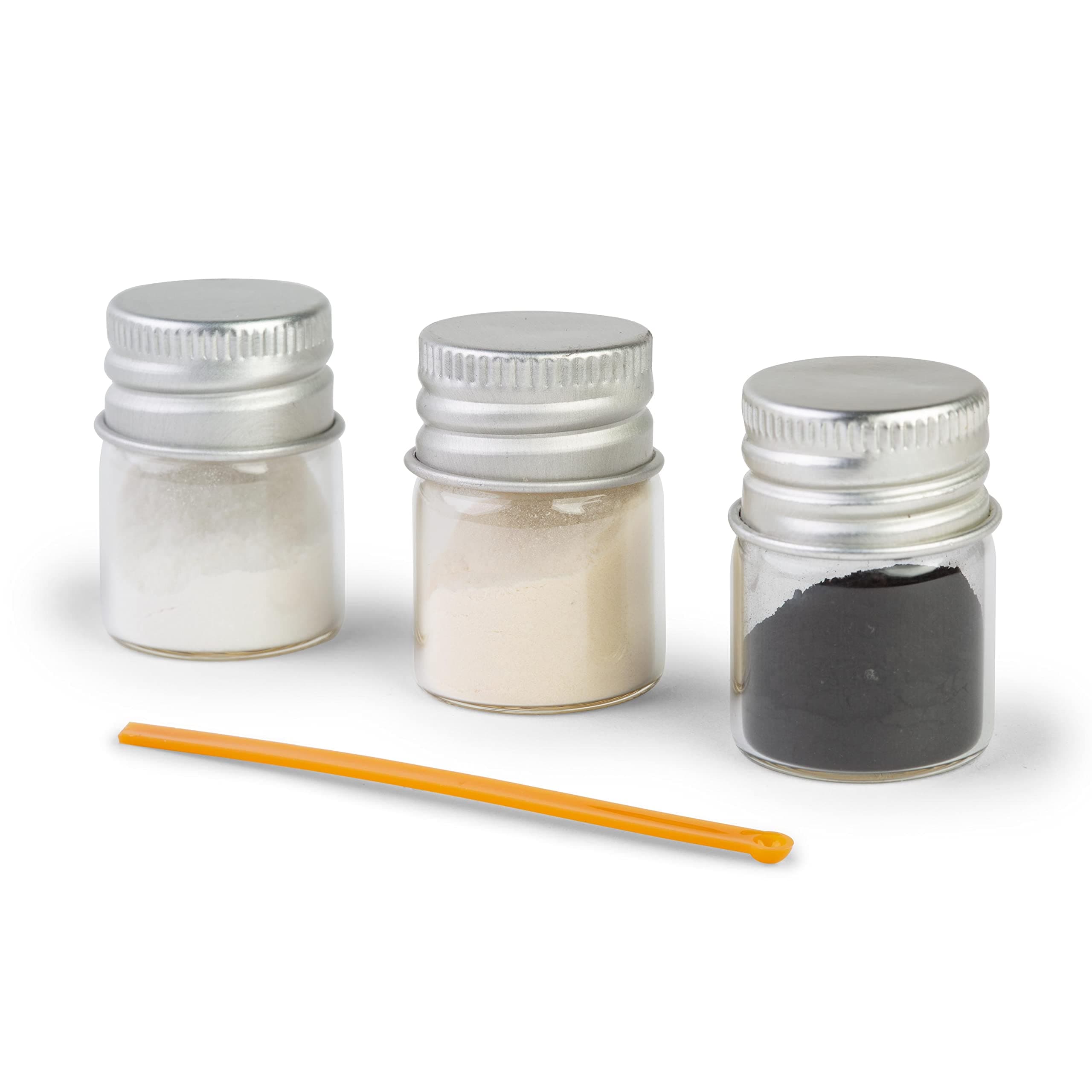 StewMac Nut Rescue Powder – 3 Colors & Easy Application Low Nut Slot Repair Kit to Stop String Buzz, Restore Slot Height & Improve Tuning Stability