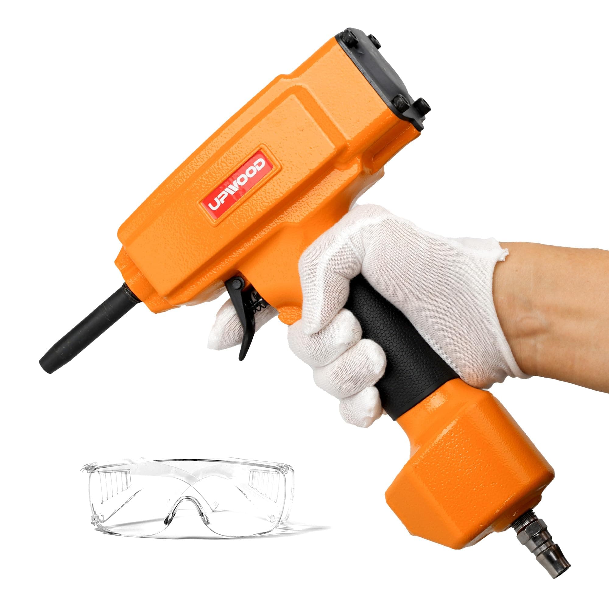 Professional Air Punch Nailer Nail Remover, Pneumatic Nail Puller for Denailing & Recycling Wood